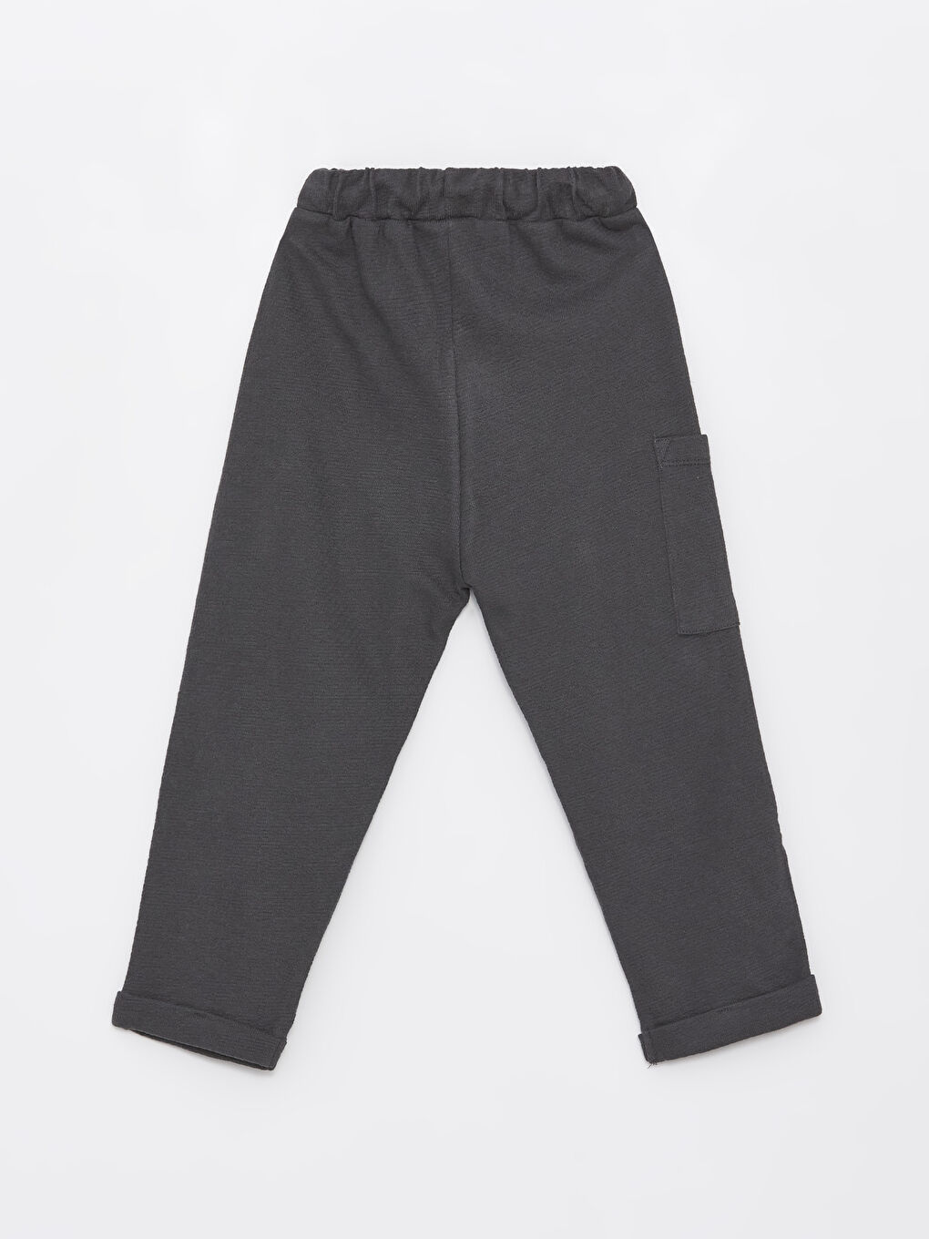 Antrasit Beli Lastikli Erkek Bebek Eşofman Altı 2'li-3