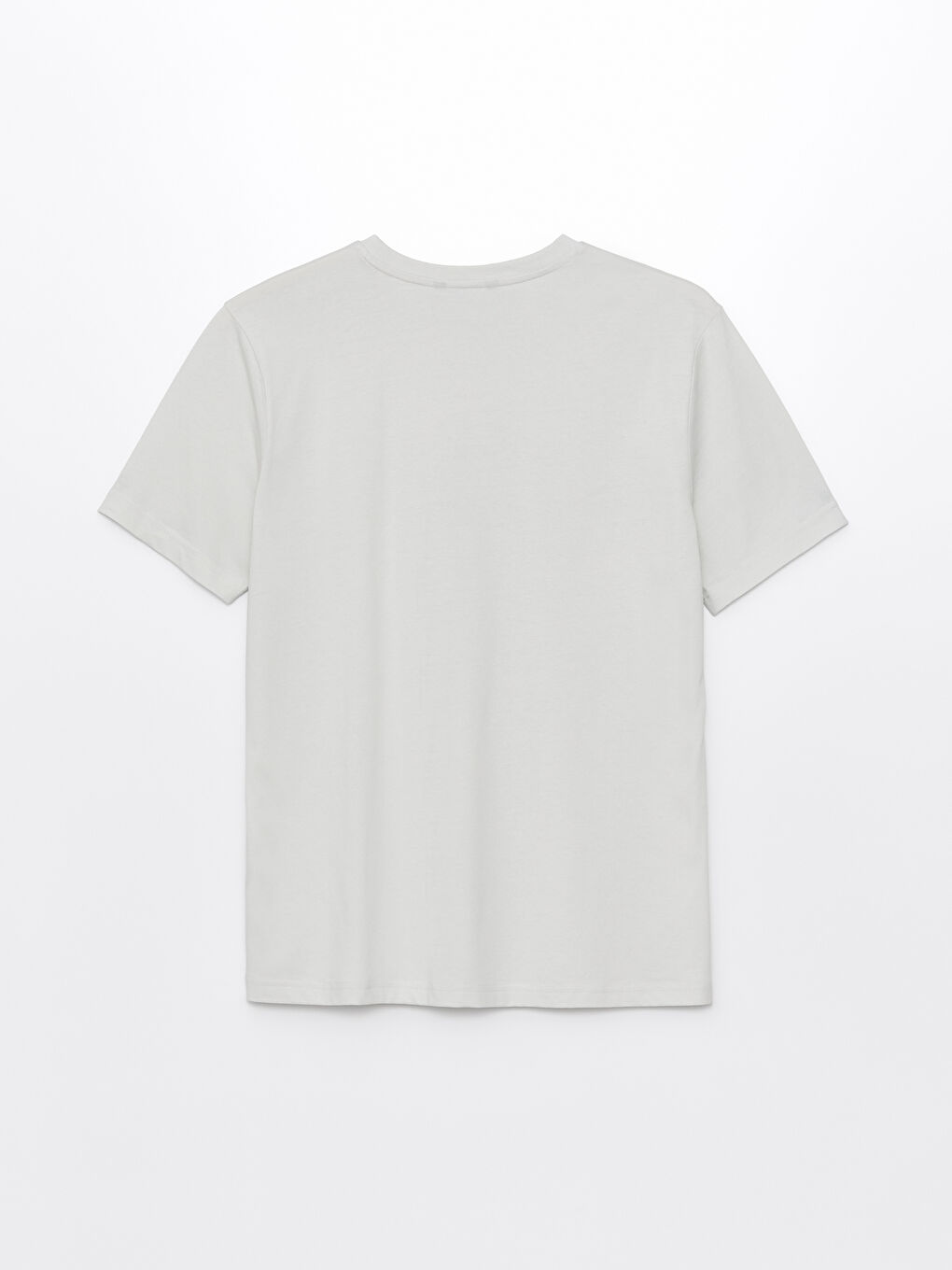 Crew Neck Short Sleeve Printed Combed Cotton Men's T-shirt -S4DH42Z8-RRX