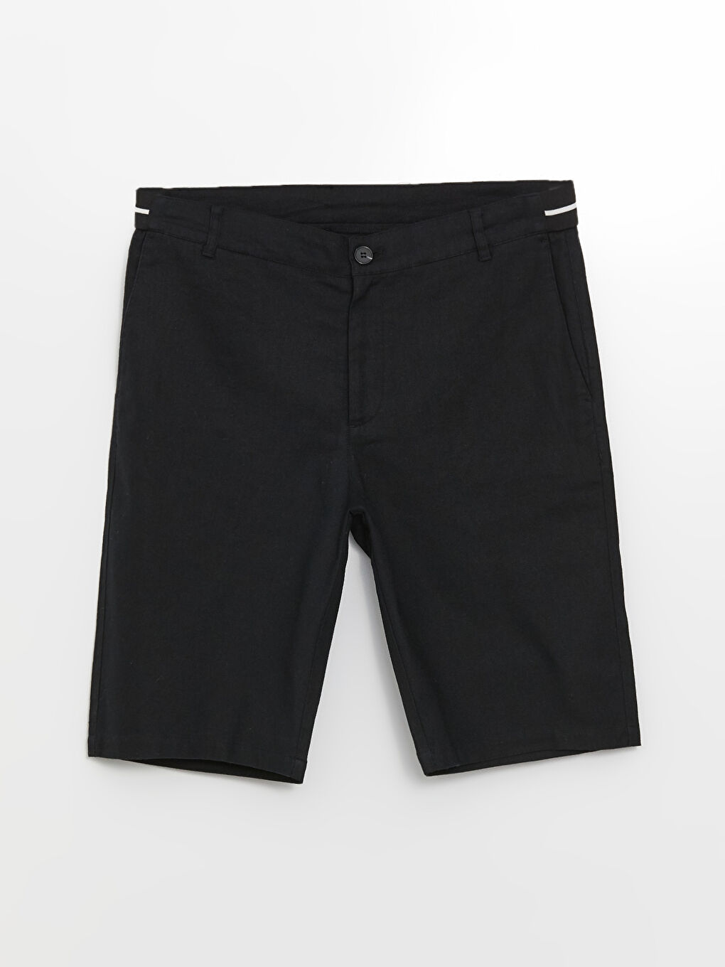 Slim Fit Linen Blend Men's Shorts -S4DI36Z8-CVL