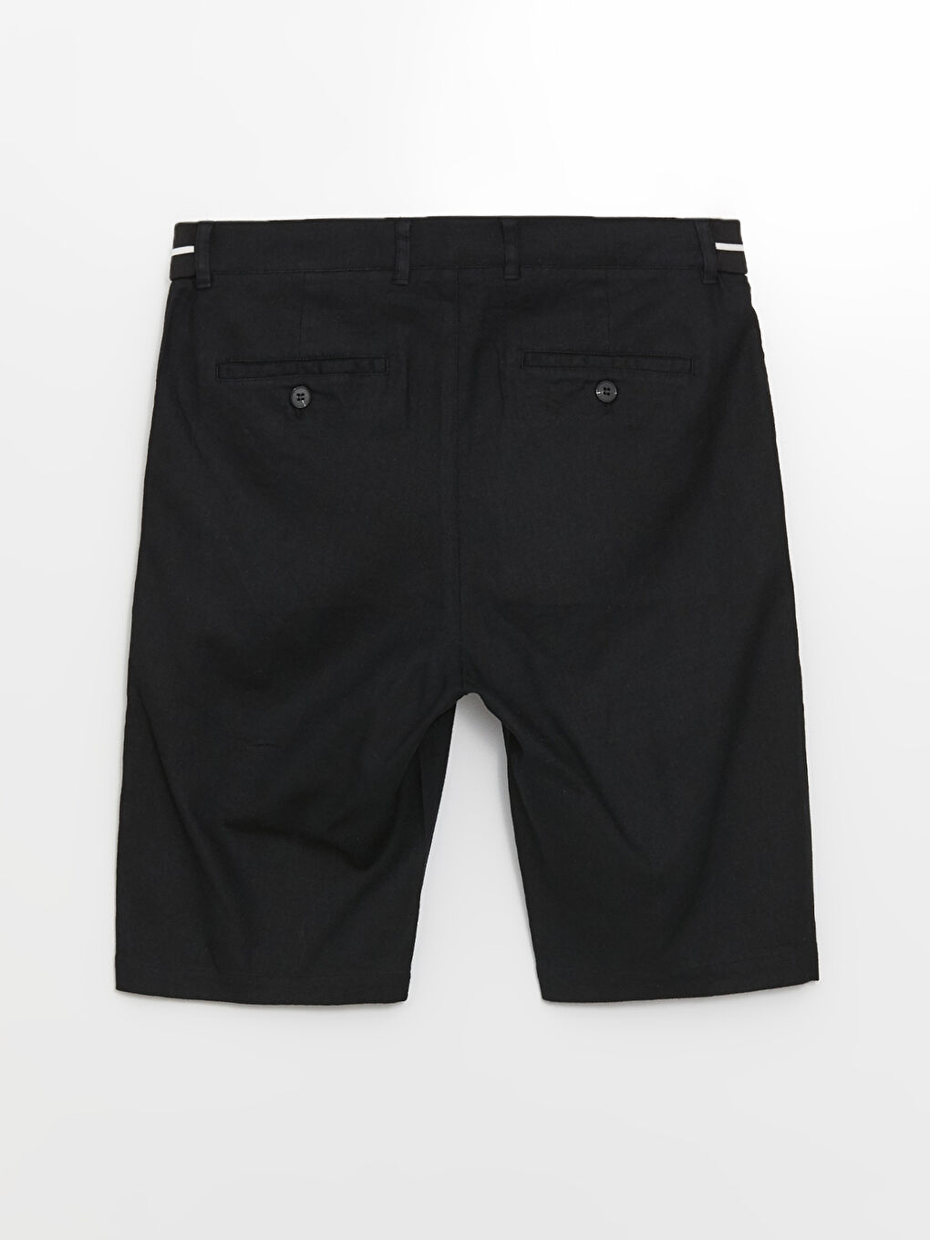 Slim Fit Linen Blend Men's Shorts -S4DI36Z8-CVL
