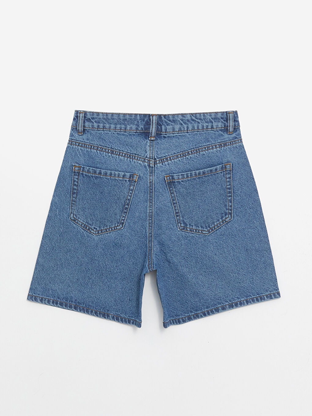 Бермуд пішіміндегі әйелдерге арналған деним шорты-6