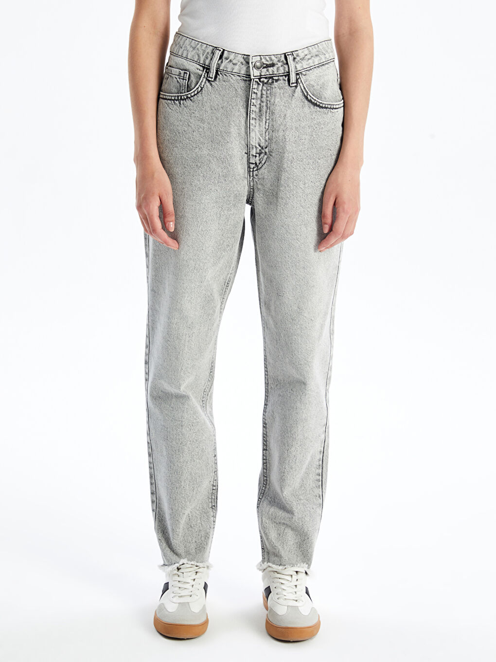 Mom Fit Women's Jeans -S4DI62Z8-GRD