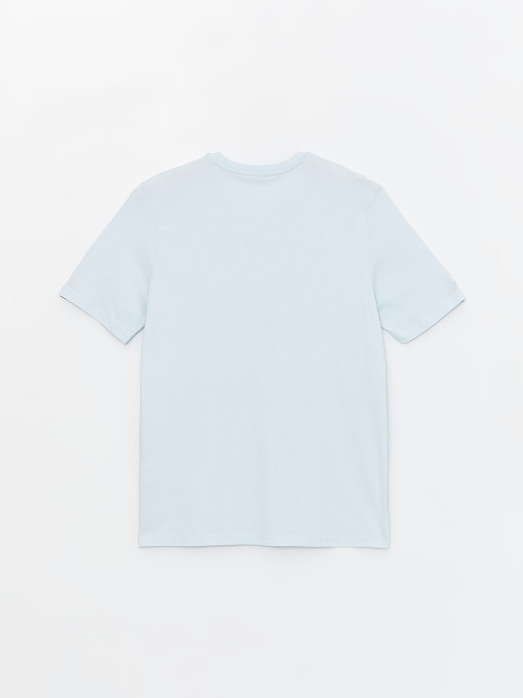 Mavi Bisiklet Yaka Kısa Kollu Antalya Baskılı Penye Erkek Tişört-6