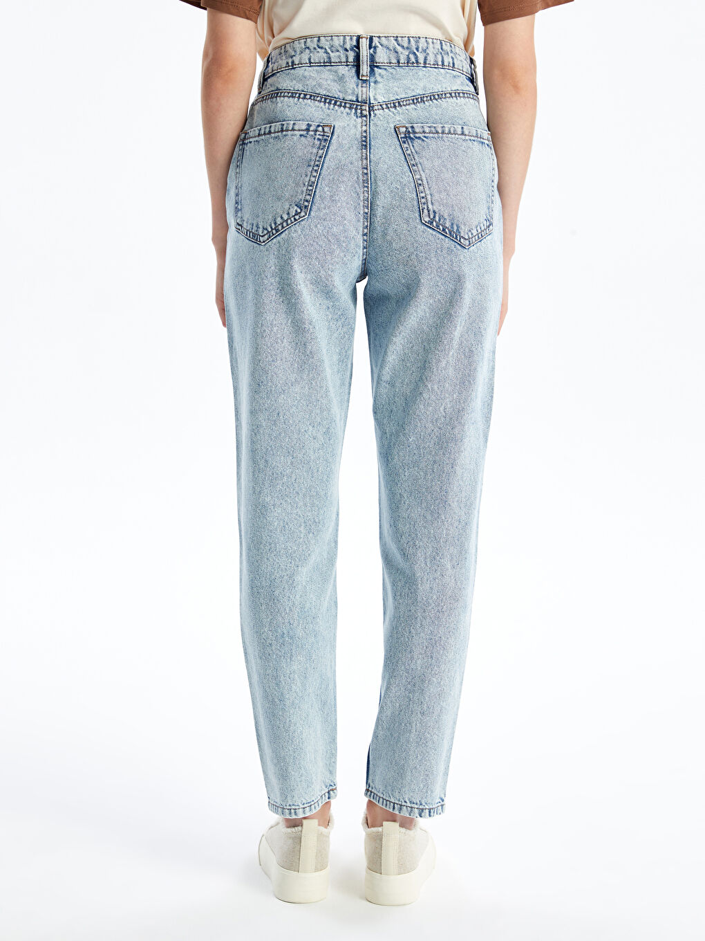 Jean Coupe Maman pour Femmes-4