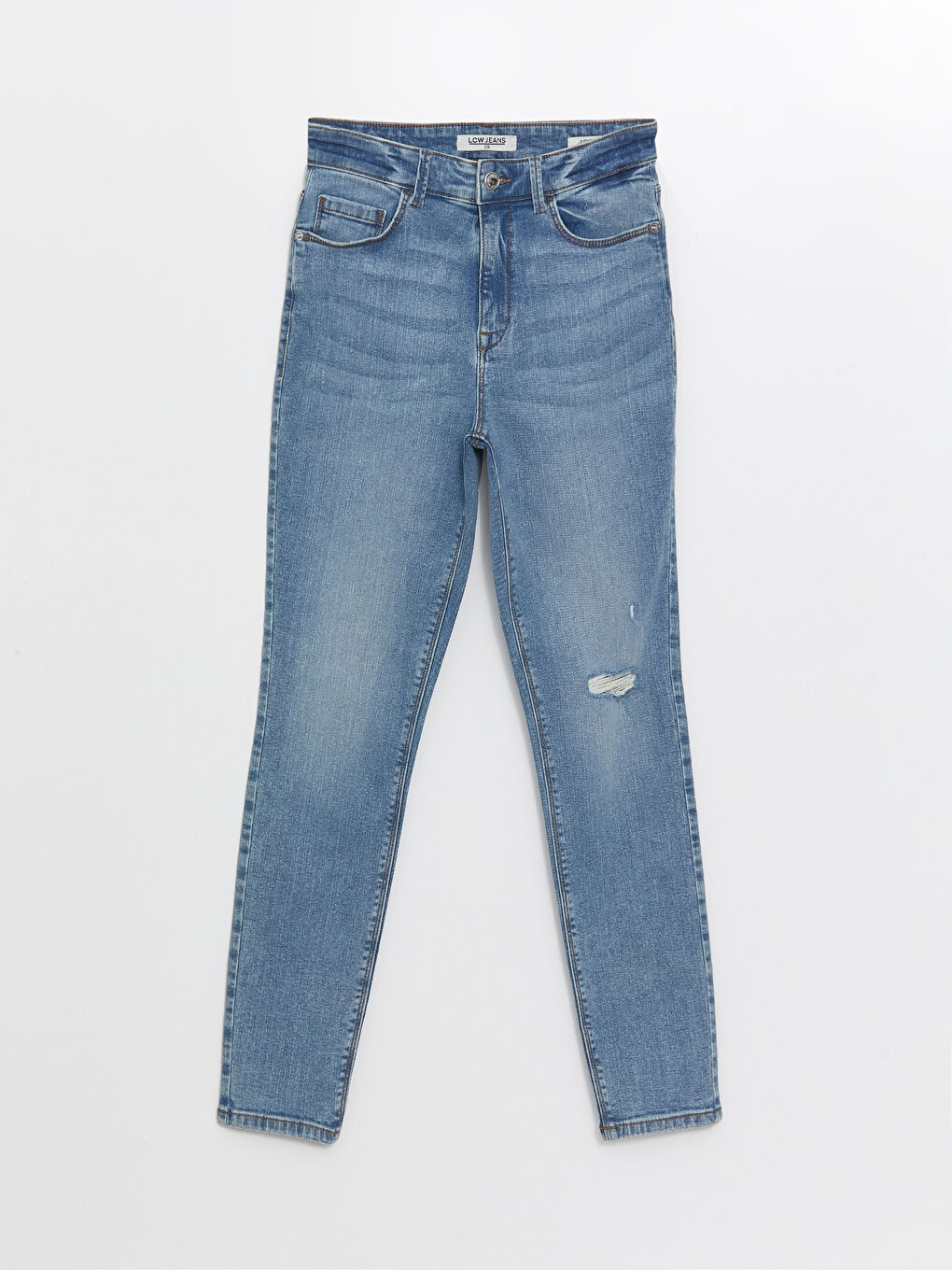 LCW Jeans Jupiter Super Skinny Fit Ripped Detail Women's Jeans -S4DJ36Z8-311