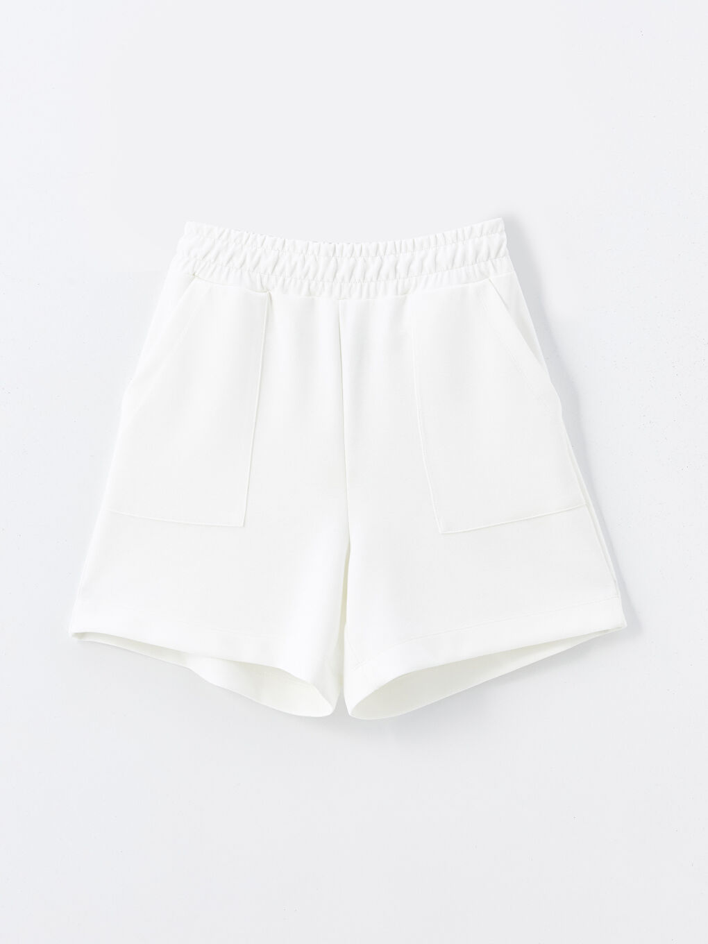 Women's Elastic Waist Regular Shorts -S4DJ42Z8-R9J