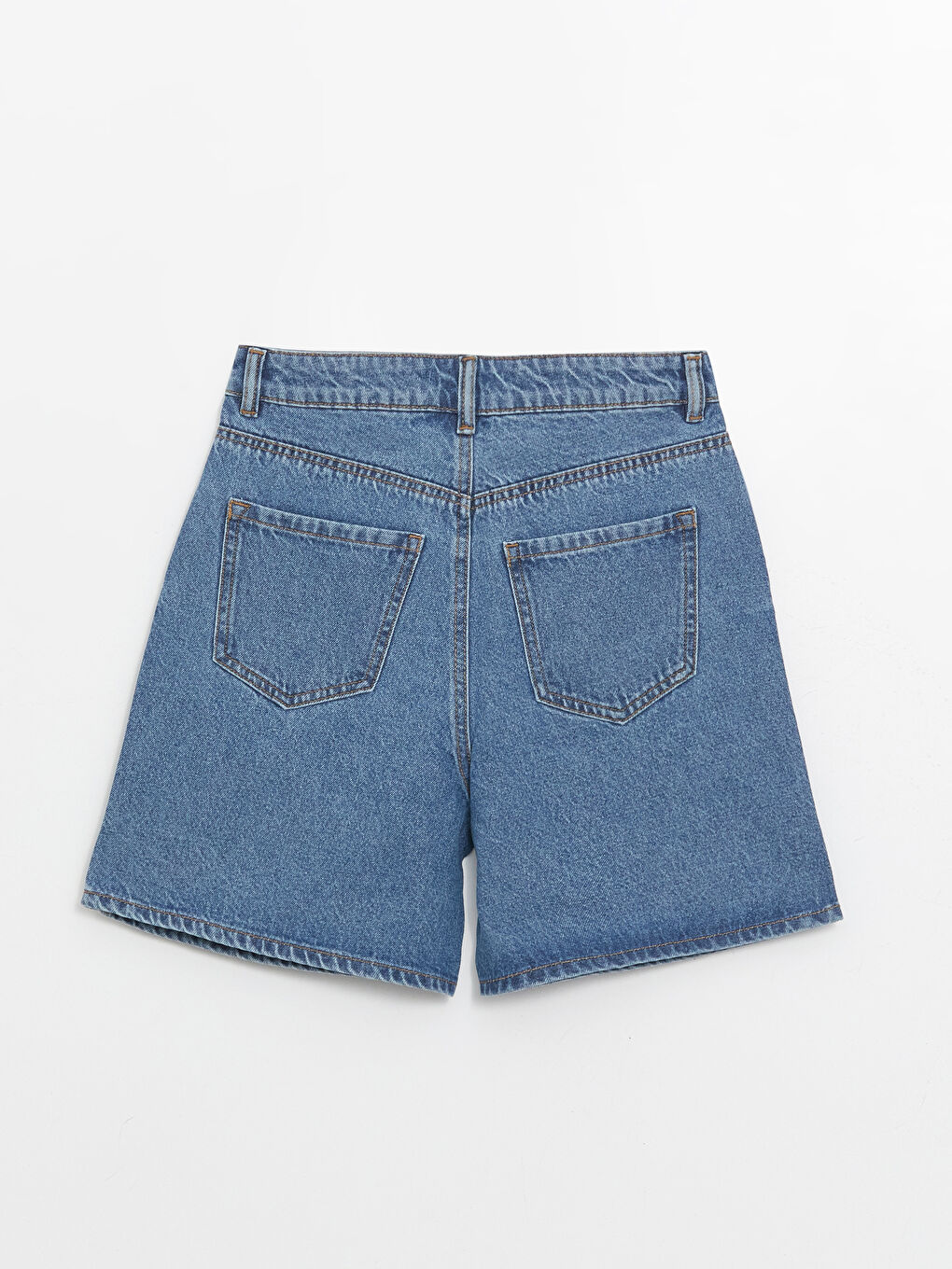 Ženski teksas šorts bermuda fit -S4DJ55Z8-507