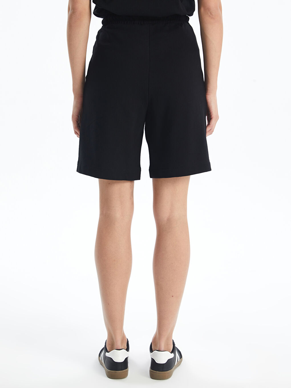 Women's Elastic Waist Regular Shorts -S4DJ99Z8-CVL