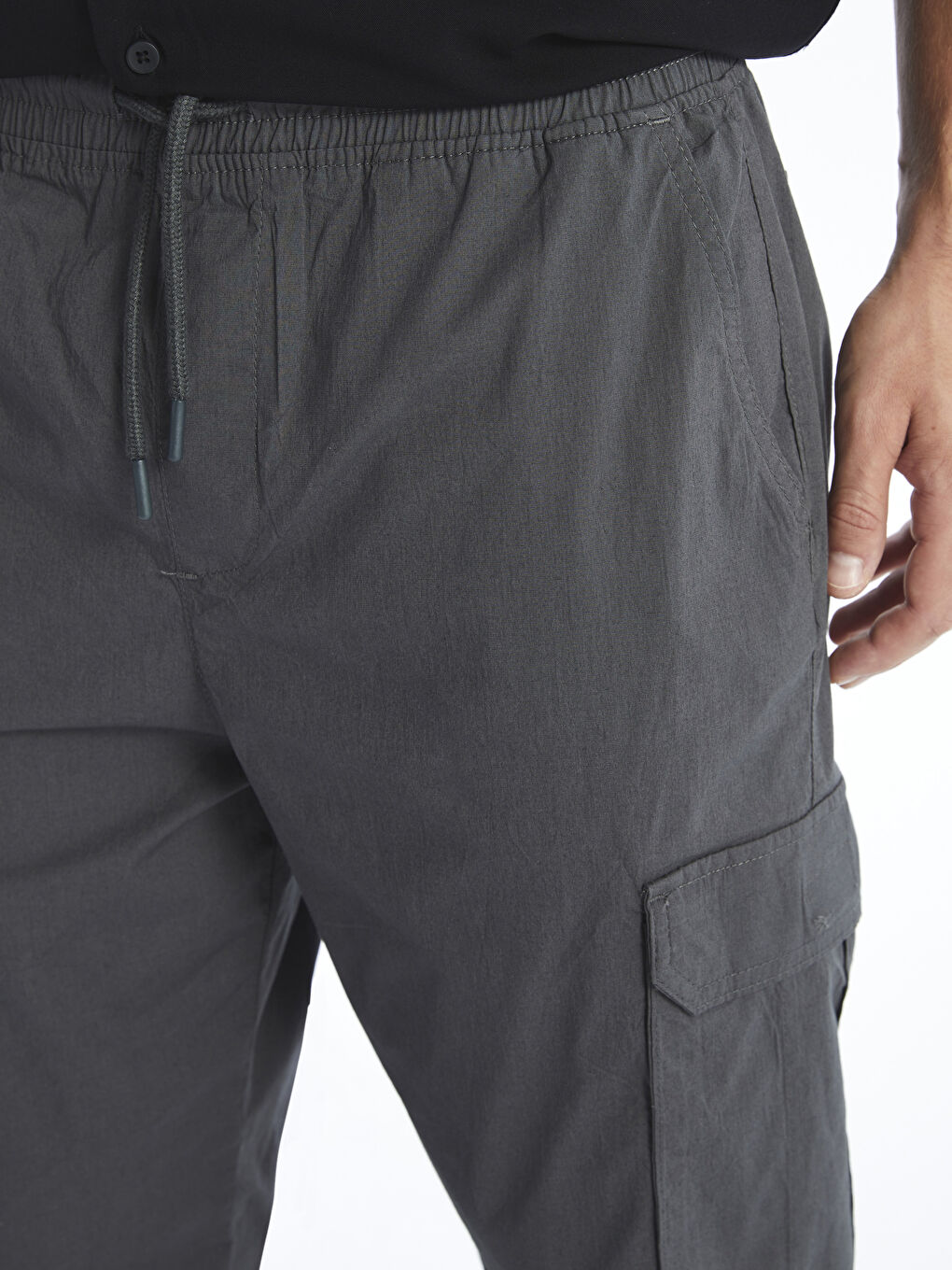 Standard Fit Poplin Men's Trousers -S4DK48Z8-SUR