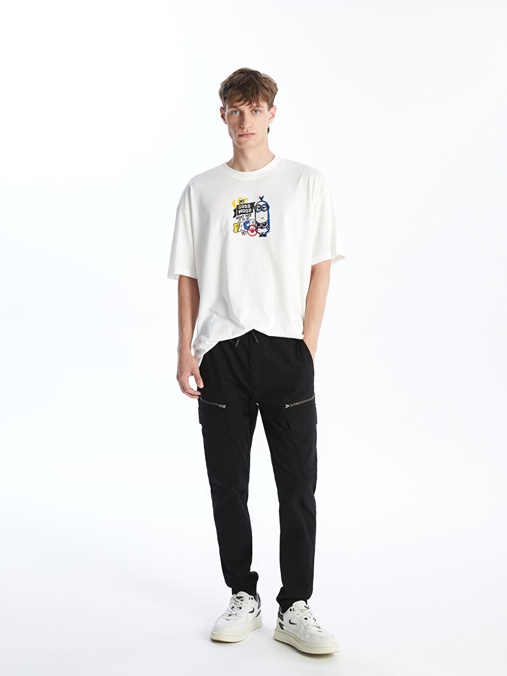 Slim Fit Men's Cargo Trousers -S4DK52Z8-RQL