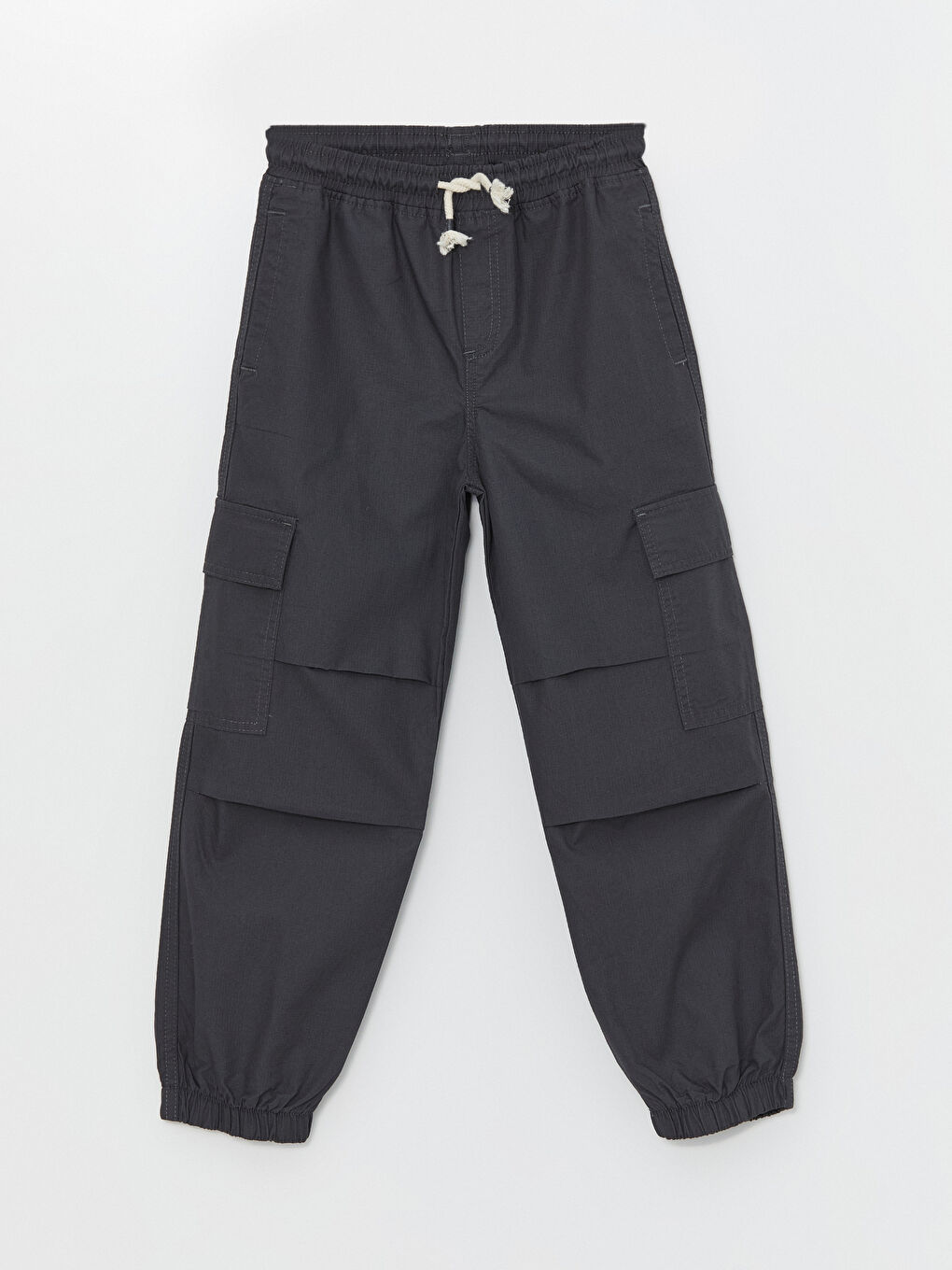 Comfortable Fit Elastic Waist Boy Cargo Jogger Pants -S4DL10Z4-VFB