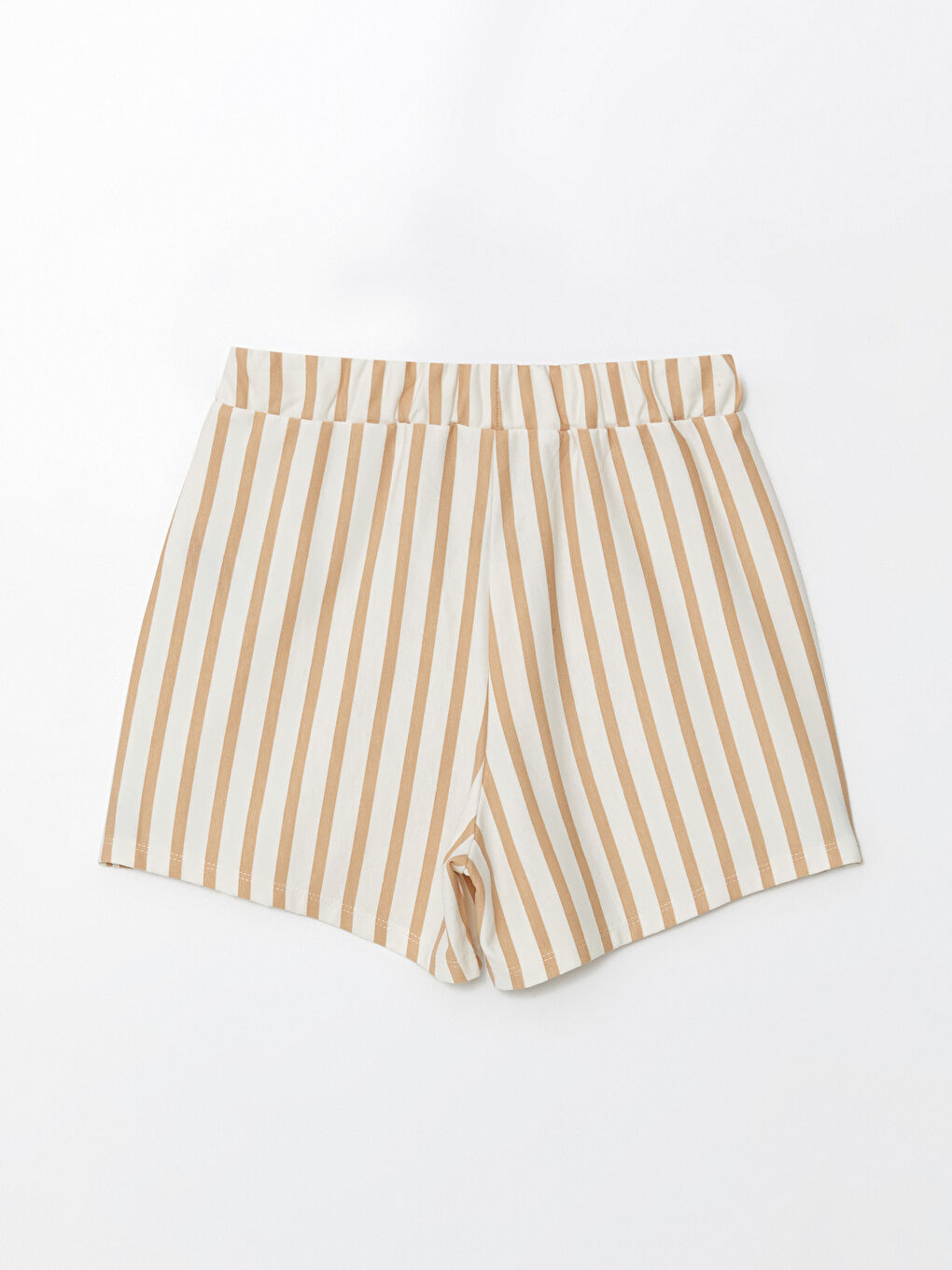LCW Kids Girls' Shorts with Elastic Waist -S4DM68Z4-LRA