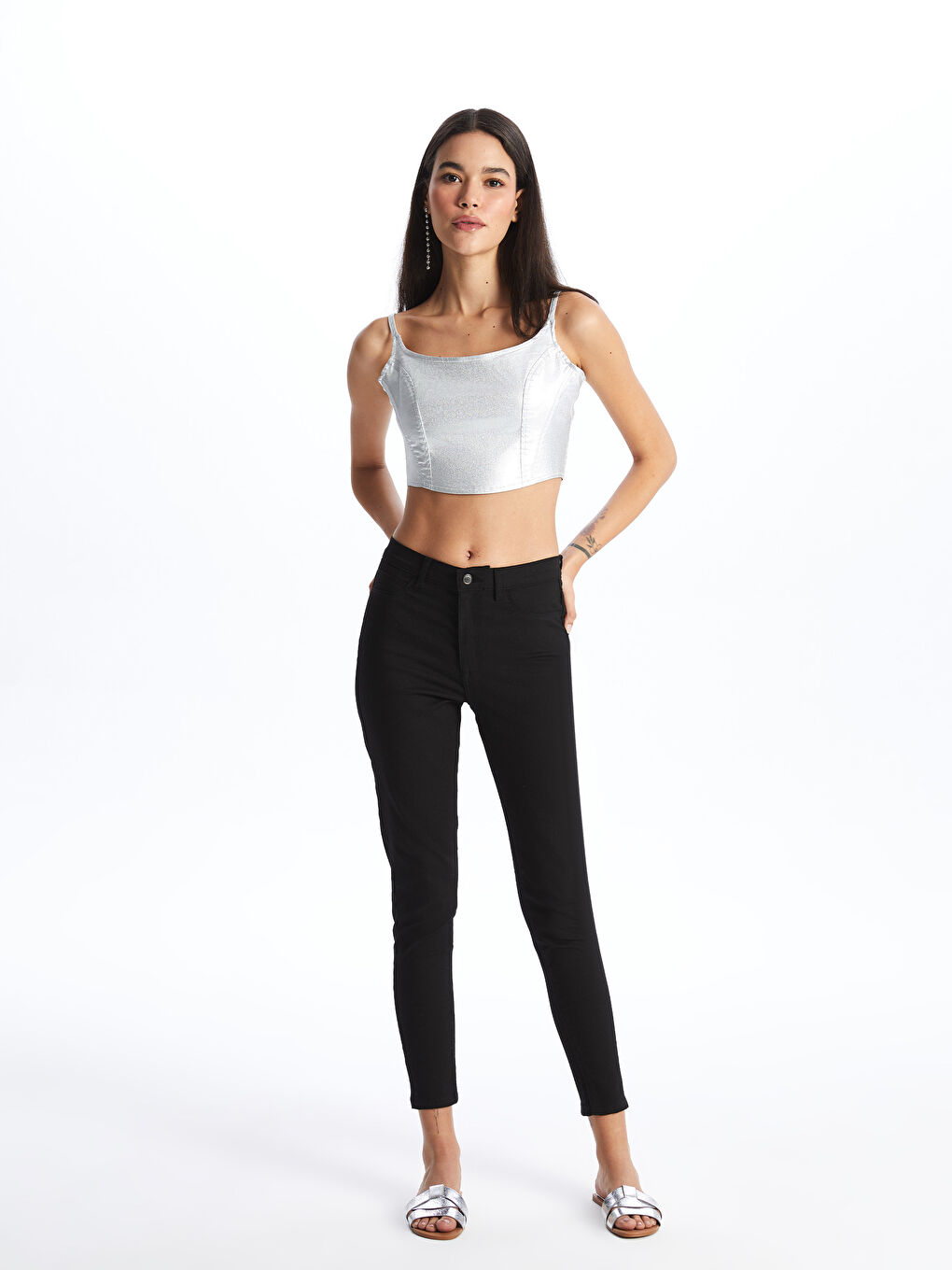 LCW Jeans Jupiter Super Skinny Fit Women's Jeans -S4DM79Z8-327