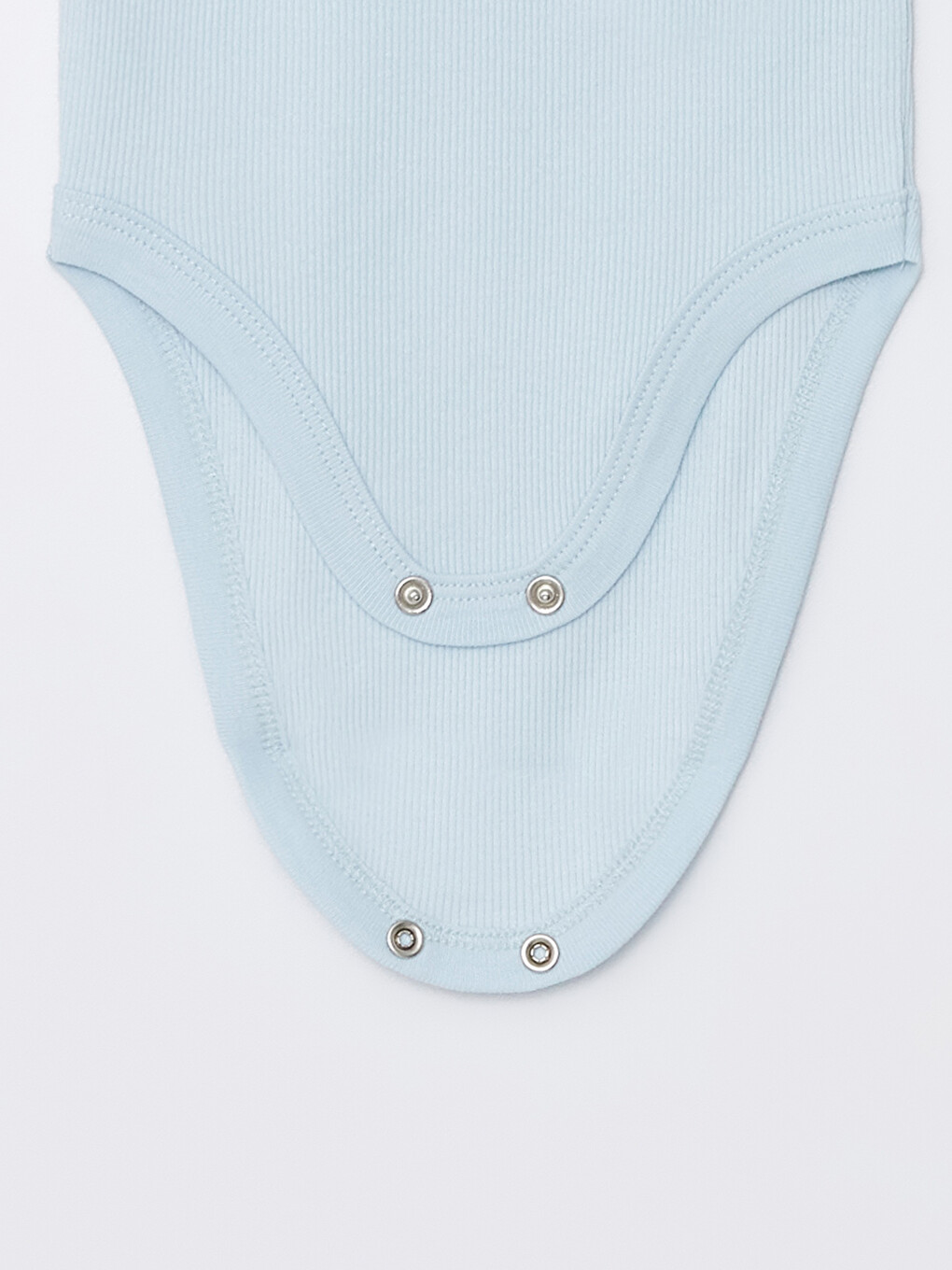 Turkuaz Bisiklet Yaka Erkek Bebek Çıtçıtlı Body-2