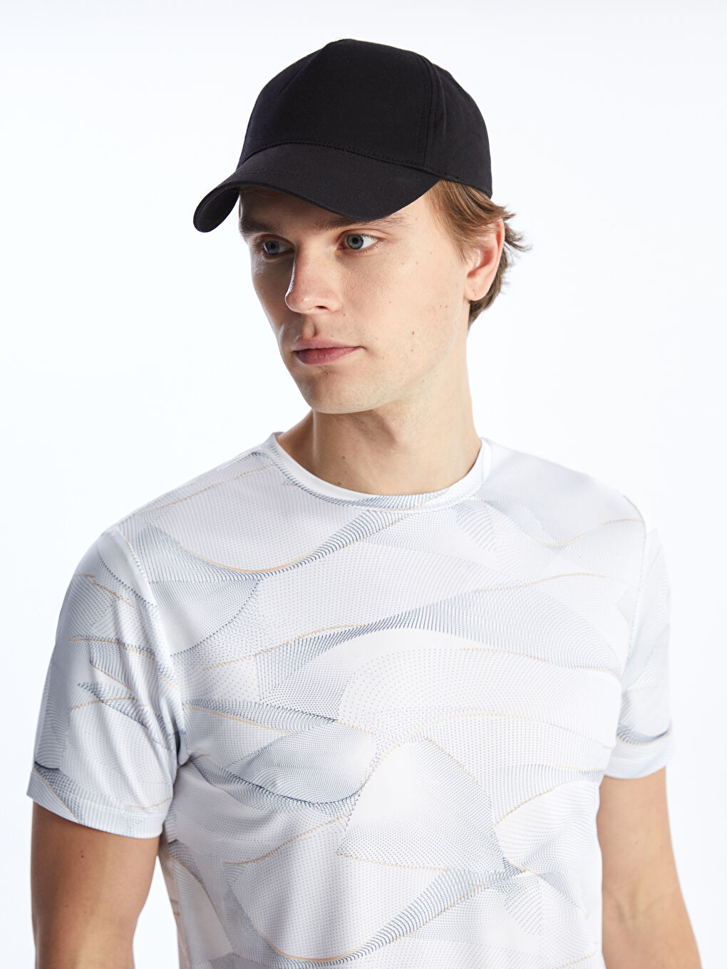 XSIDE ACTIVE DRY-TECH Crew Neck Short Sleeve Men's Sports T-Shirt -S4DN78Z8-VE4