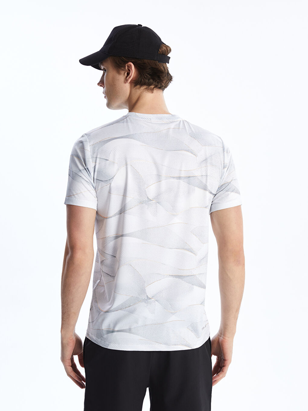 XSIDE ACTIVE DRY-TECH Crew Neck Short Sleeve Men's Sports T-Shirt -S4DN78Z8-VE4