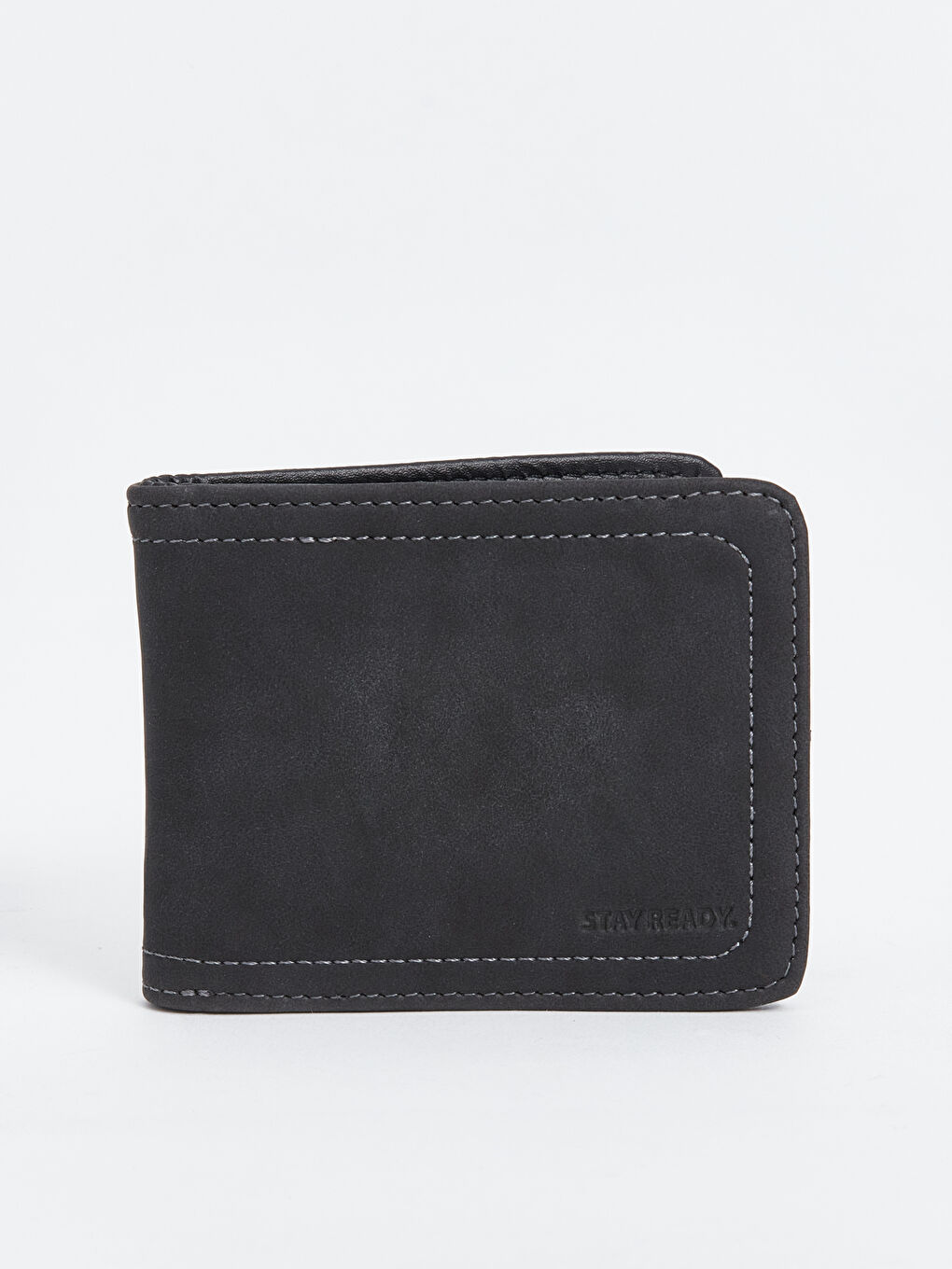 Antrasit Deri Görünümlü Erkek Cüzdan