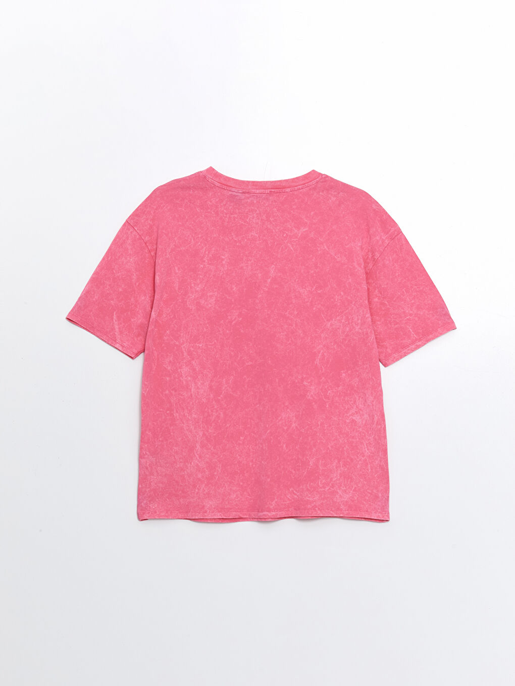 Tricou Supradimensionat pentru Femei cu Guler Rotund, Imprimat Mickey și Prietenii Lui, Mânecă Scurtă-6