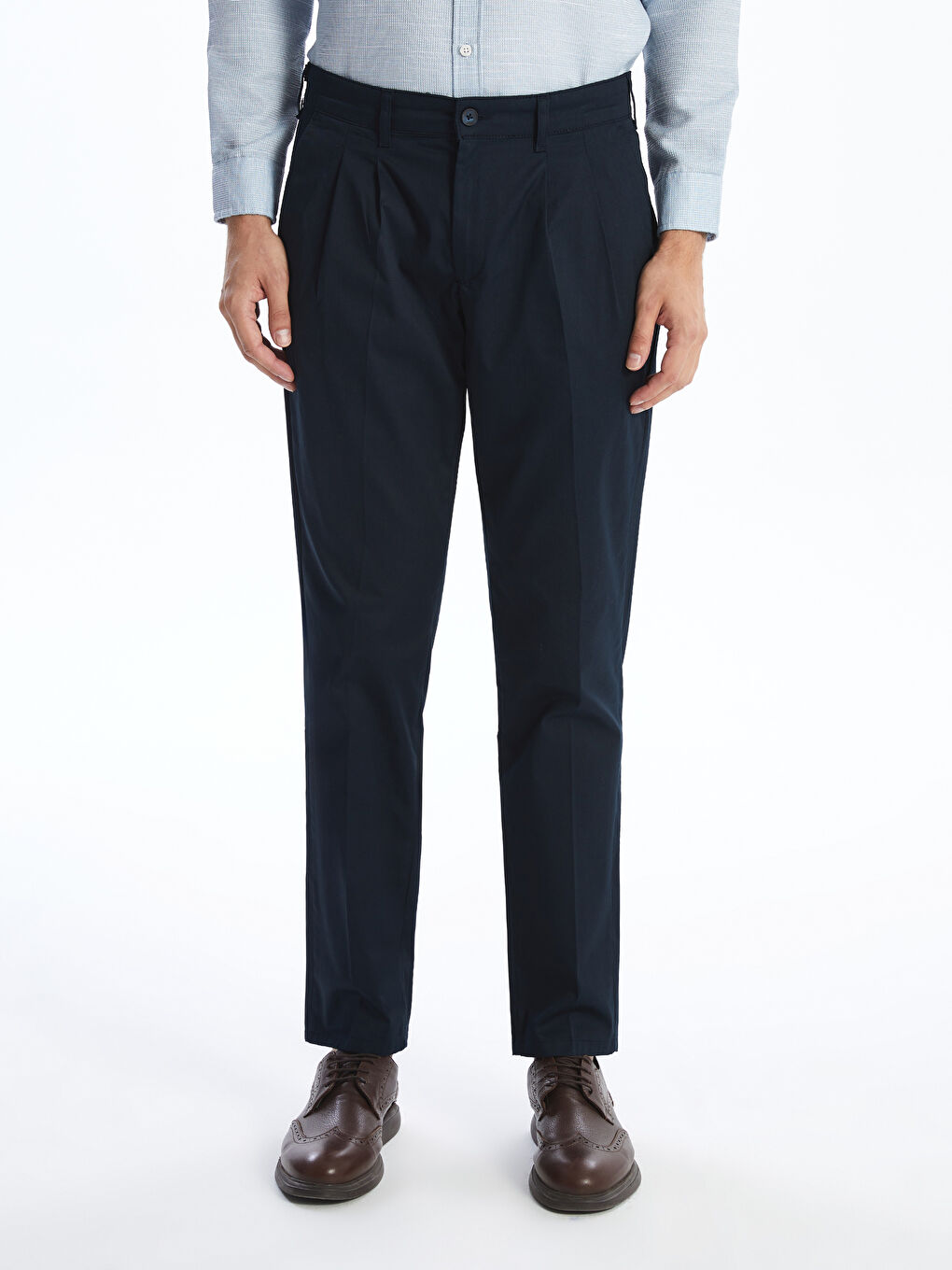 Standard Pattern Gabardine Men's Chino Trousers -S4DO27Z8-KN7