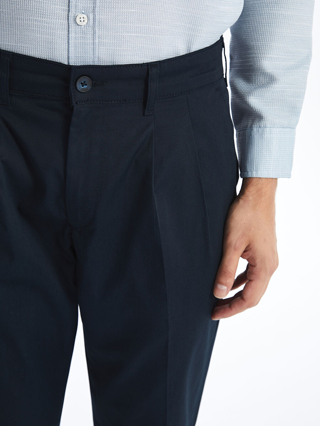 Standard Pattern Gabardine Men's Chino Trousers -S4DO27Z8-KN7