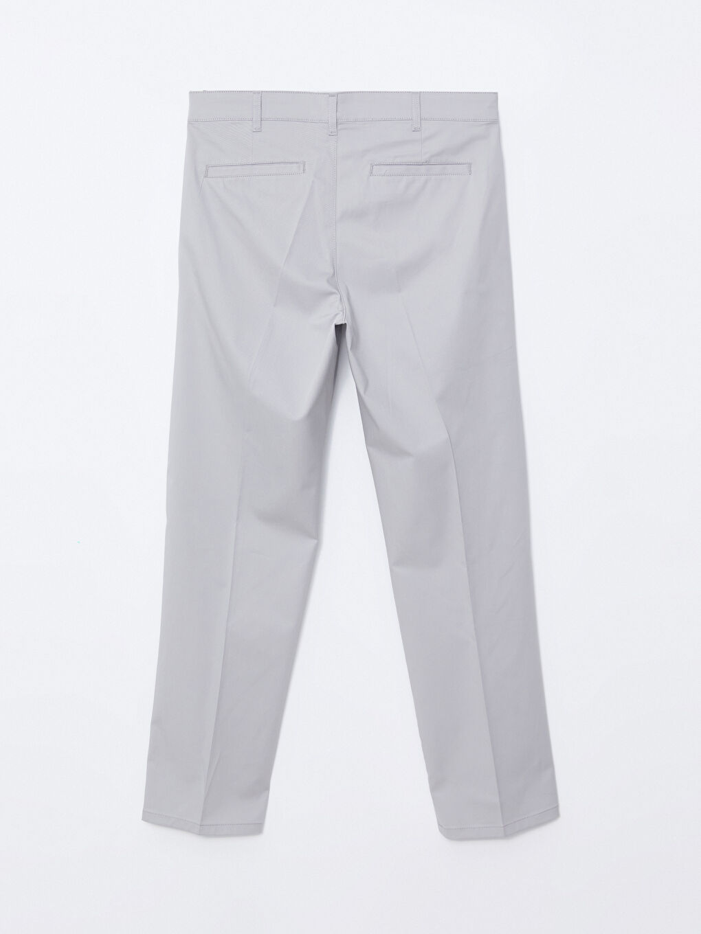 LCWAIKIKI Classic Gri Standart Kalıp Gabardin Erkek Chino Pantolon - 1