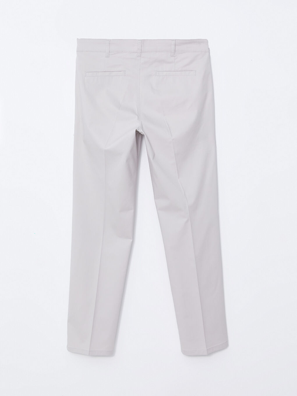 LCWAIKIKI Classic Açık Gri Standart Kalıp Gabardin Erkek Chino Pantolon - 5