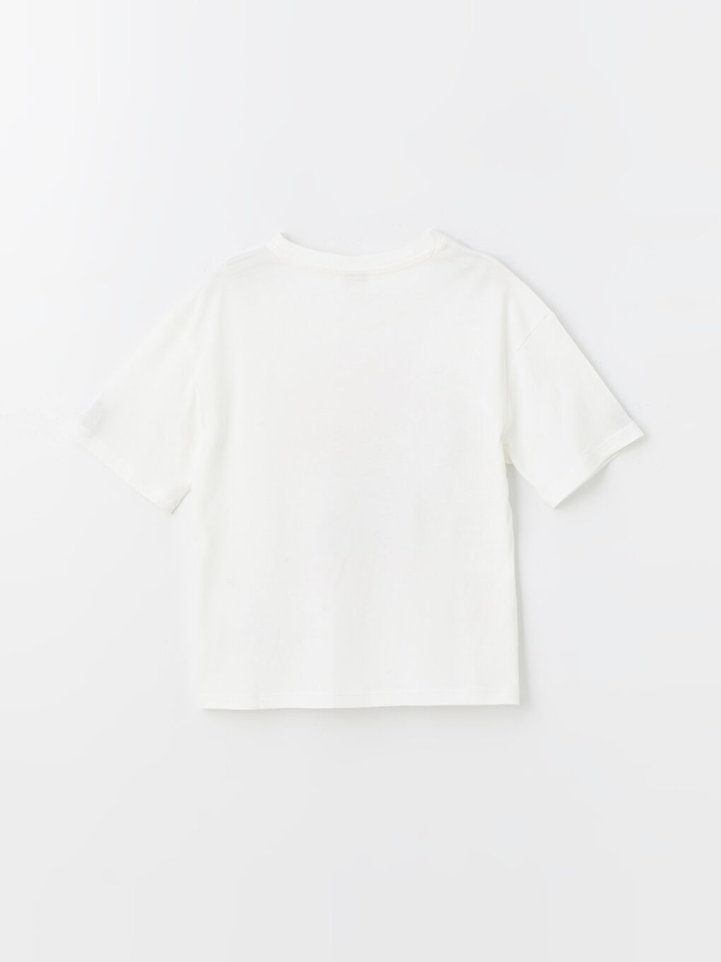 Crew Neck Printed Short Sleeve Girl T-shirt -S4DO94Z4-FDU