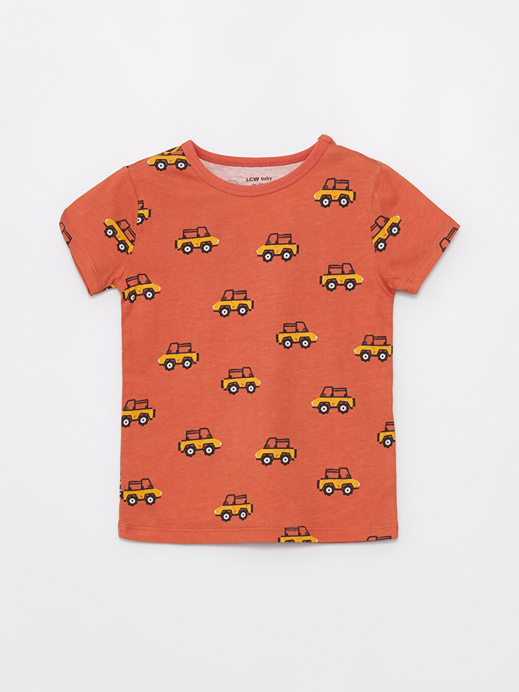 Crew Neck Short Sleeve Printed Shorts Baby Boys Pyjama Set 2 Pack-3
