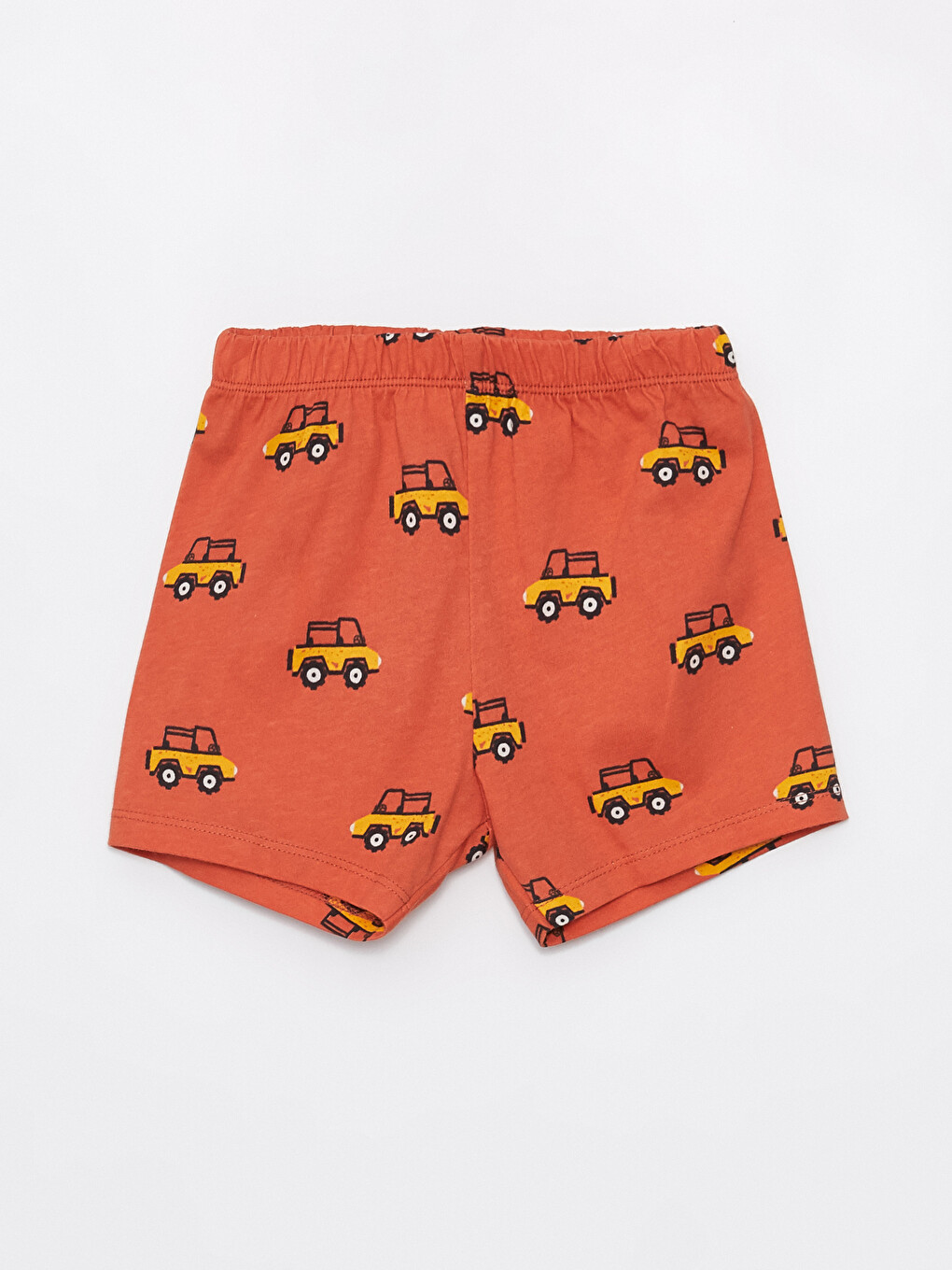 Crew Neck Short Sleeve Printed Shorts Baby Boys Pyjama Set 2 Pack-7