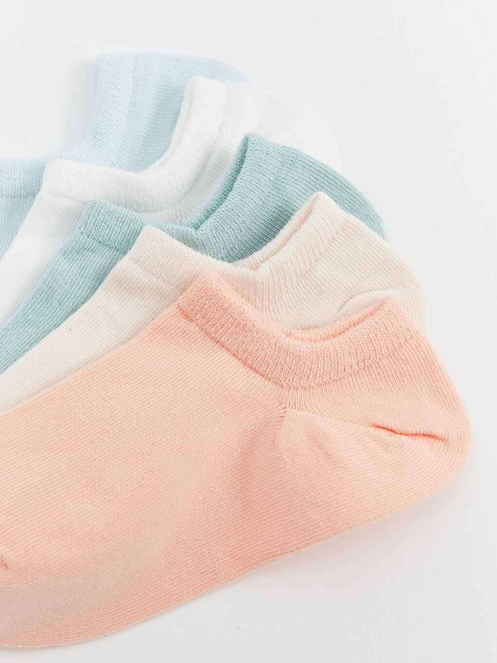 Women's Plain Trainer Socks 5 Pack -S4DP52Z8-FZY
