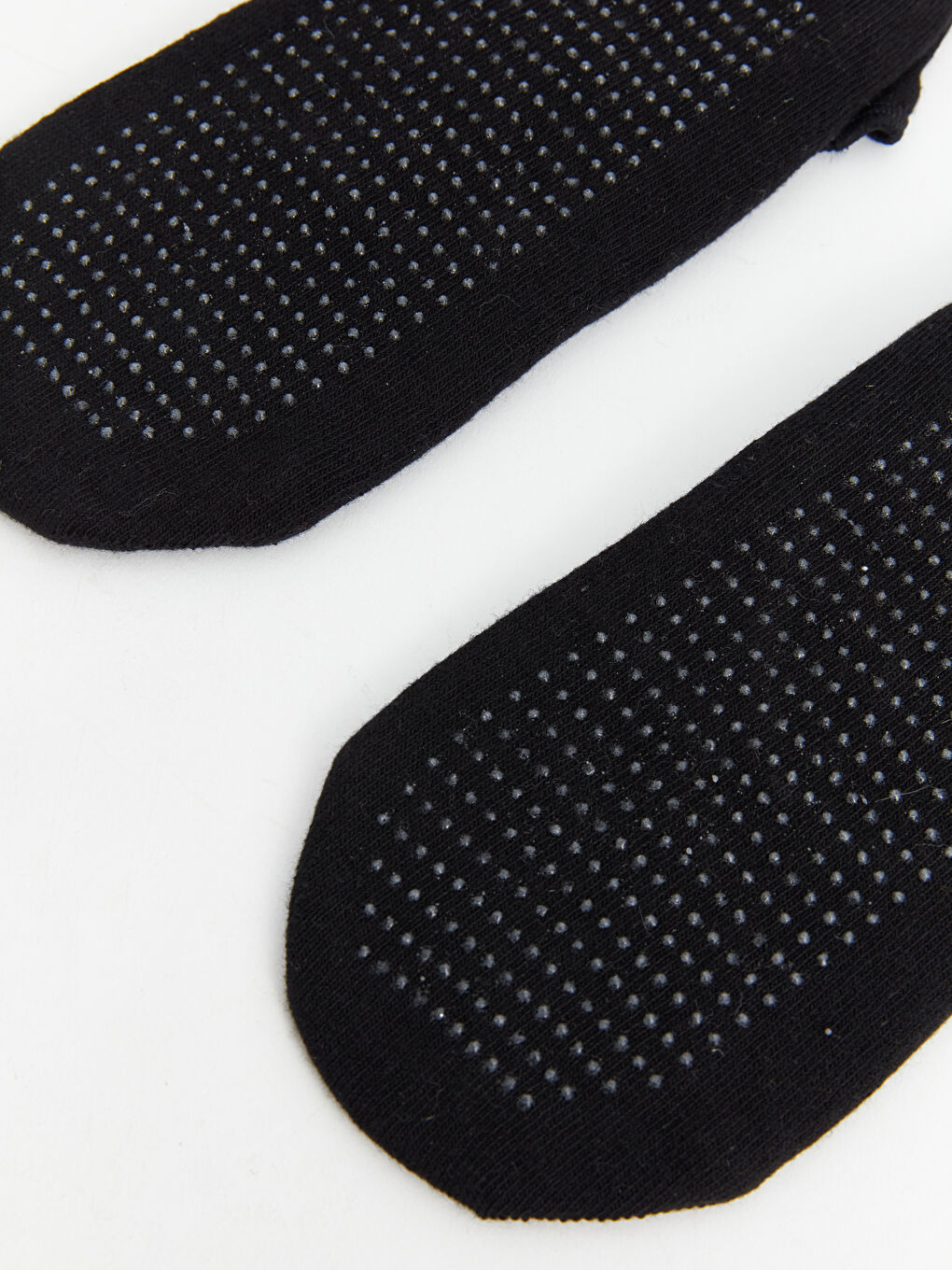 Siyah Kadın Düz Yoga ve Pilates Çorabı 2'li-2