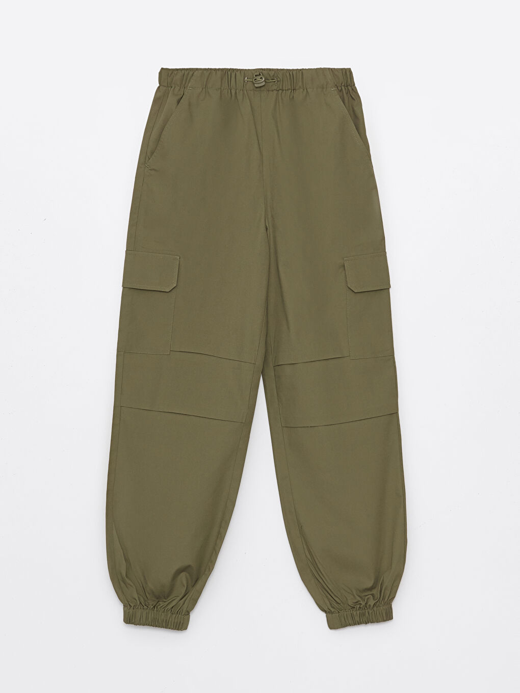 Elasticated Waist Girls' Cargo Jogger Trousers -S4DR42Z4-JNN
