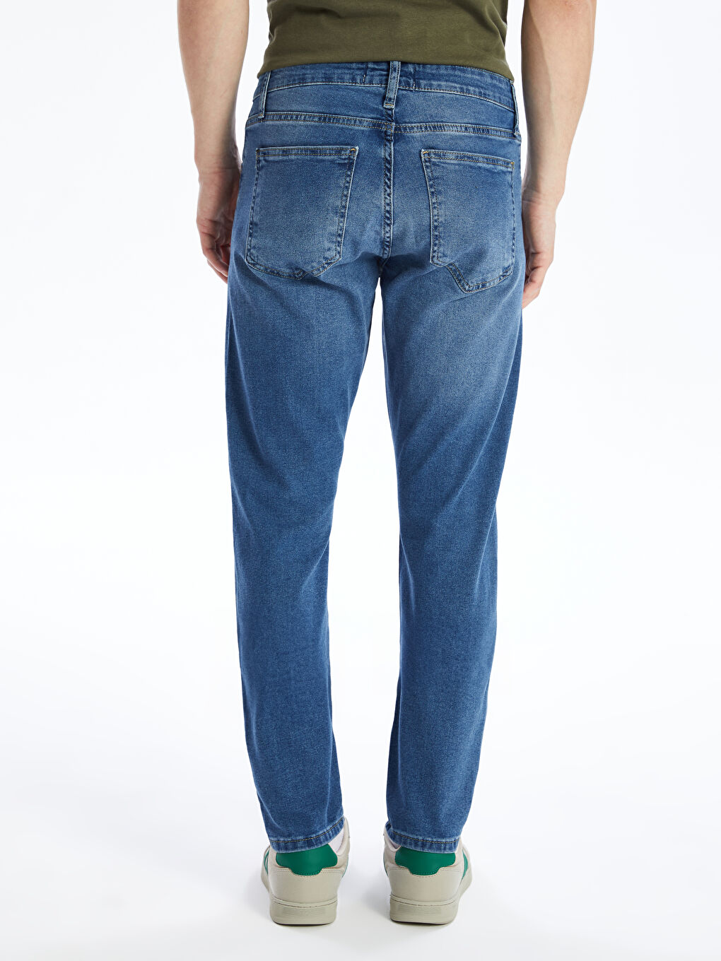 LCW Jeans Orta İndigo Rodeo 750 Slim Fit Erkek Jean Pantolon - 3