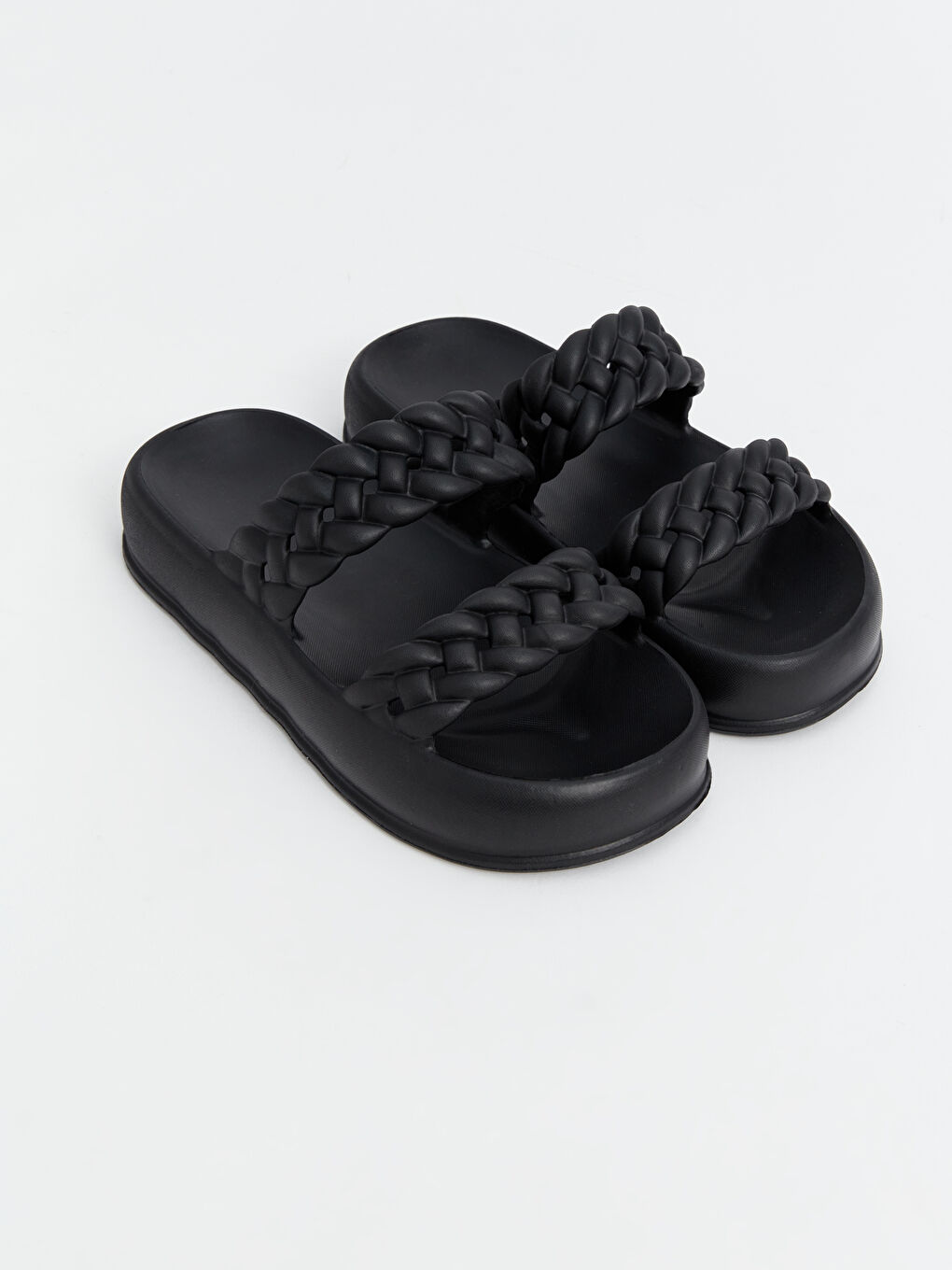 Women's Double Banded Slippers -S4DS06Z8-CVL