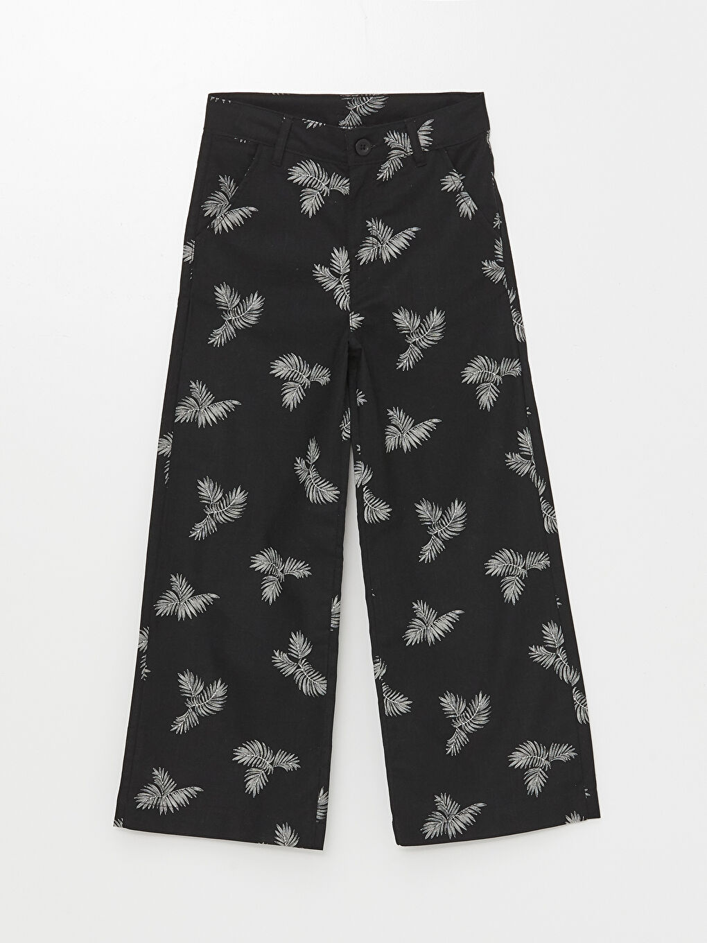 LC Waikiki Girls' Trousers with Adjustable Elastic Waist -S4DS55Z4-LQJ