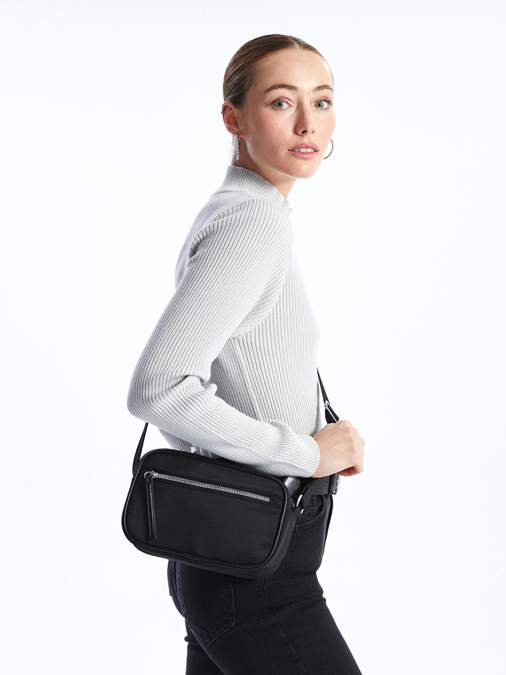 Adjustable Strap Women's Shoulder Bag -S4DT11Z8-CVL