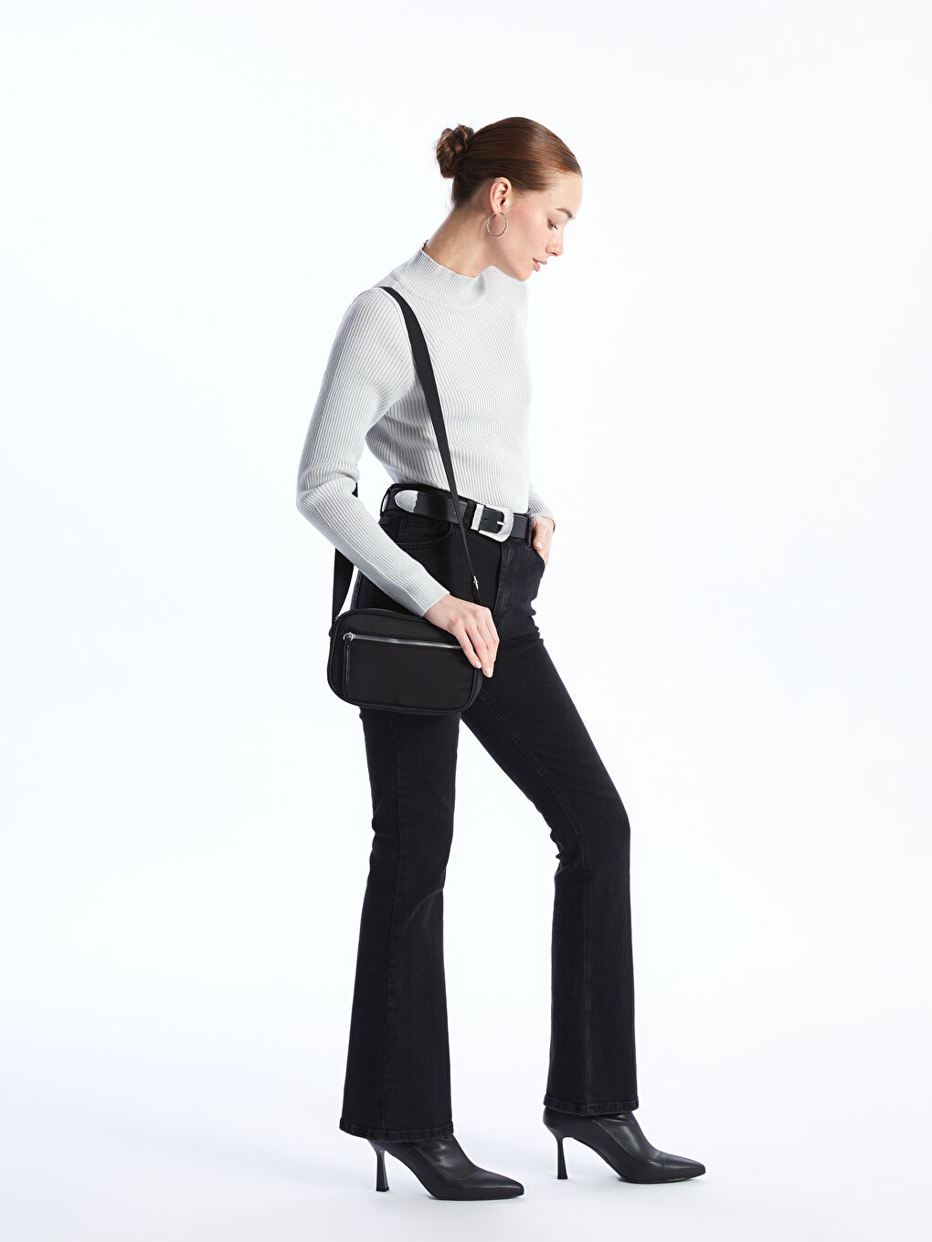 Adjustable Strap Women's Shoulder Bag -S4DT11Z8-CVL