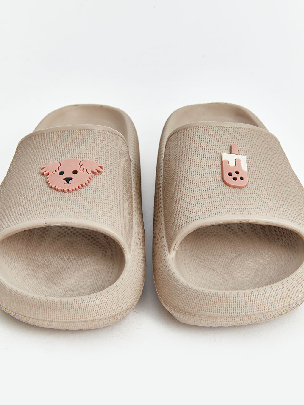 LCW STEPS Teddy Bear Printed Women's Slippers -S4DT19Z8-CR8