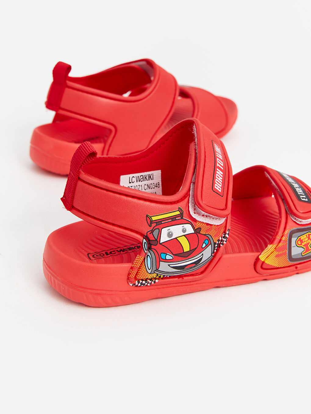 Cars Licensed Hook and Loop Baby Boys' Sandals-4