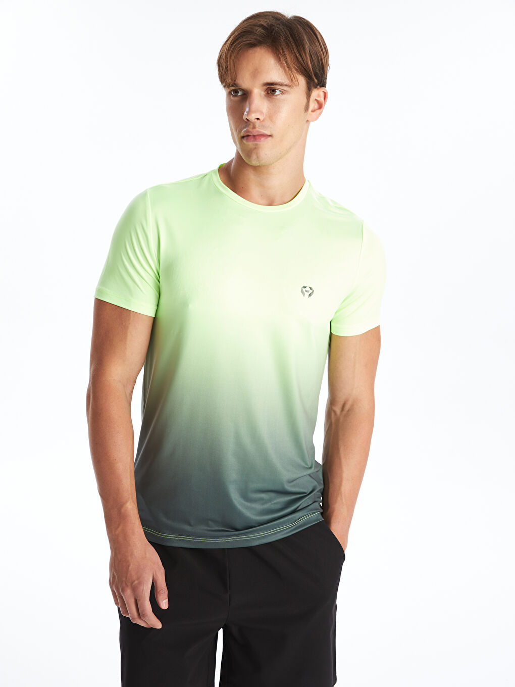 DRY-TECH Crew Neck Short Sleeve Men's Sports T-Shirt -S4DT65Z8-LRR