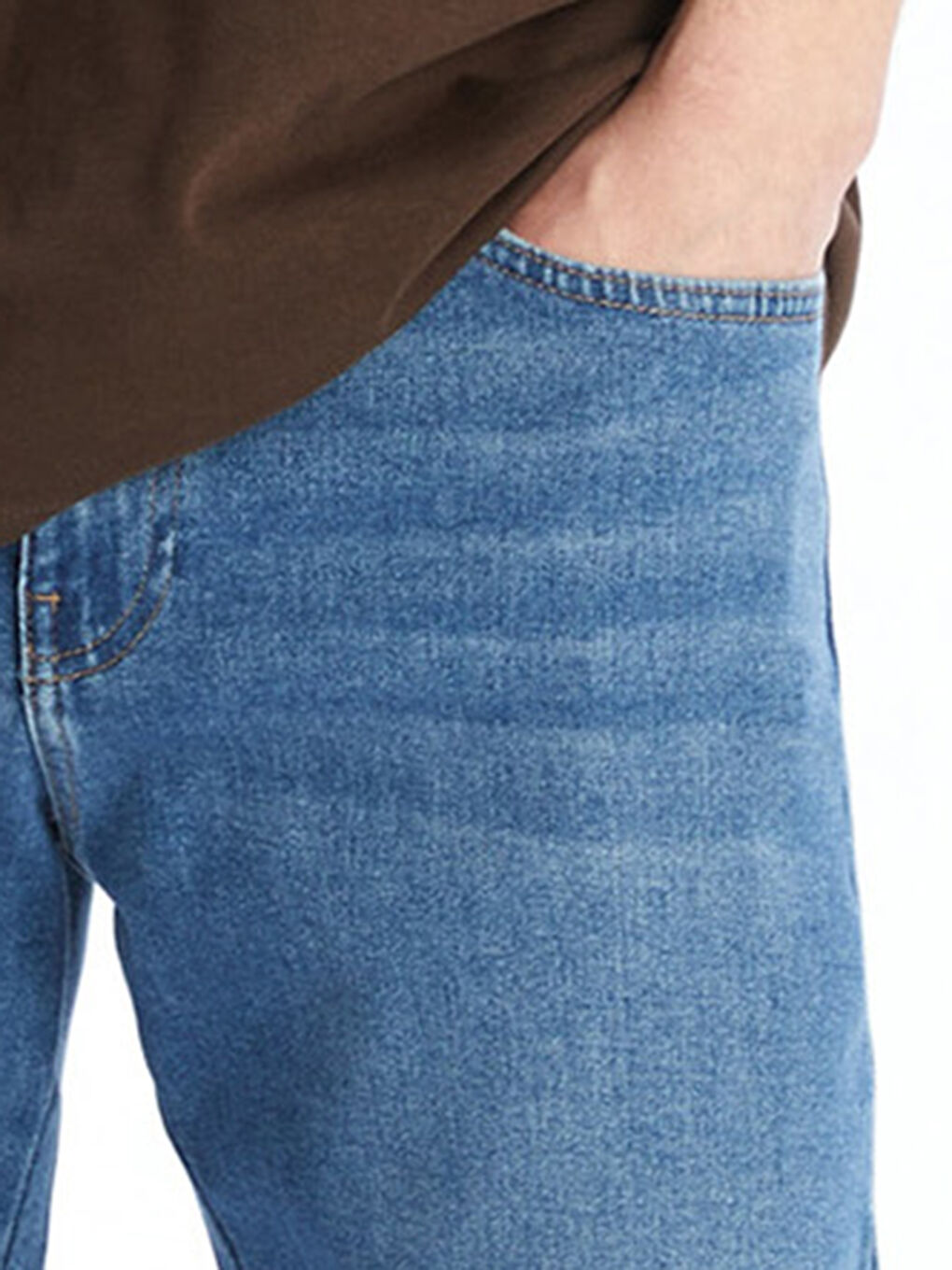LCW Jeans Indigo Standart Kalıp Erkek Jean Şort - 2