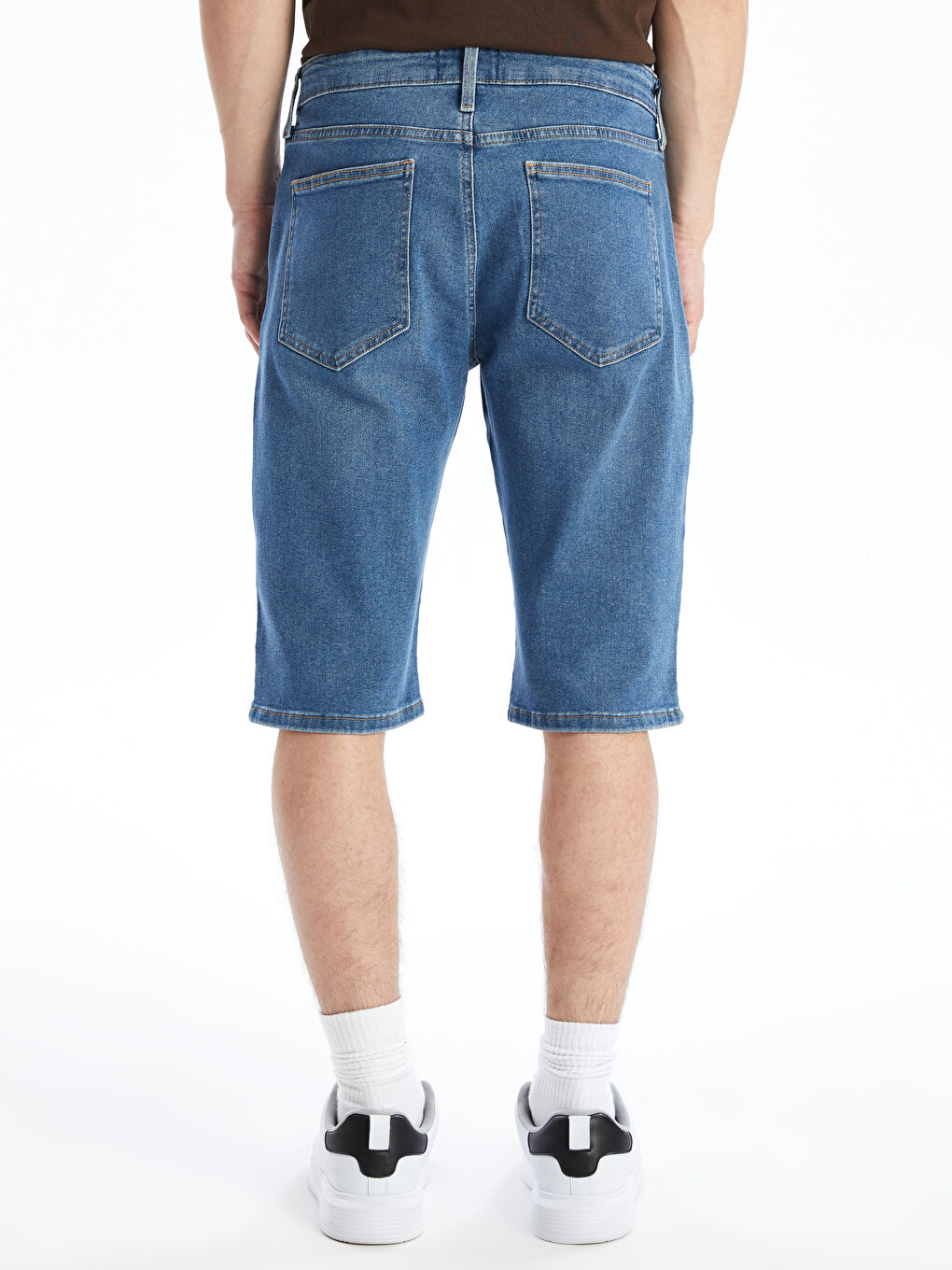 LCW Jeans Indigo Standart Kalıp Erkek Jean Şort - 3