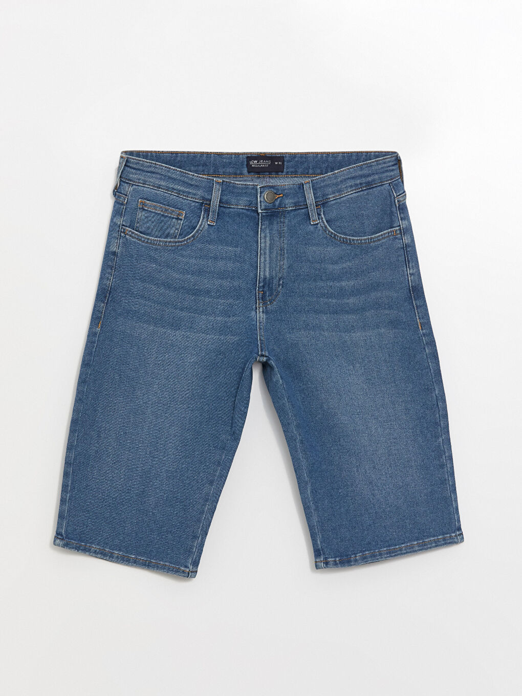 LCW Jeans Indigo Standart Kalıp Erkek Jean Şort - 4
