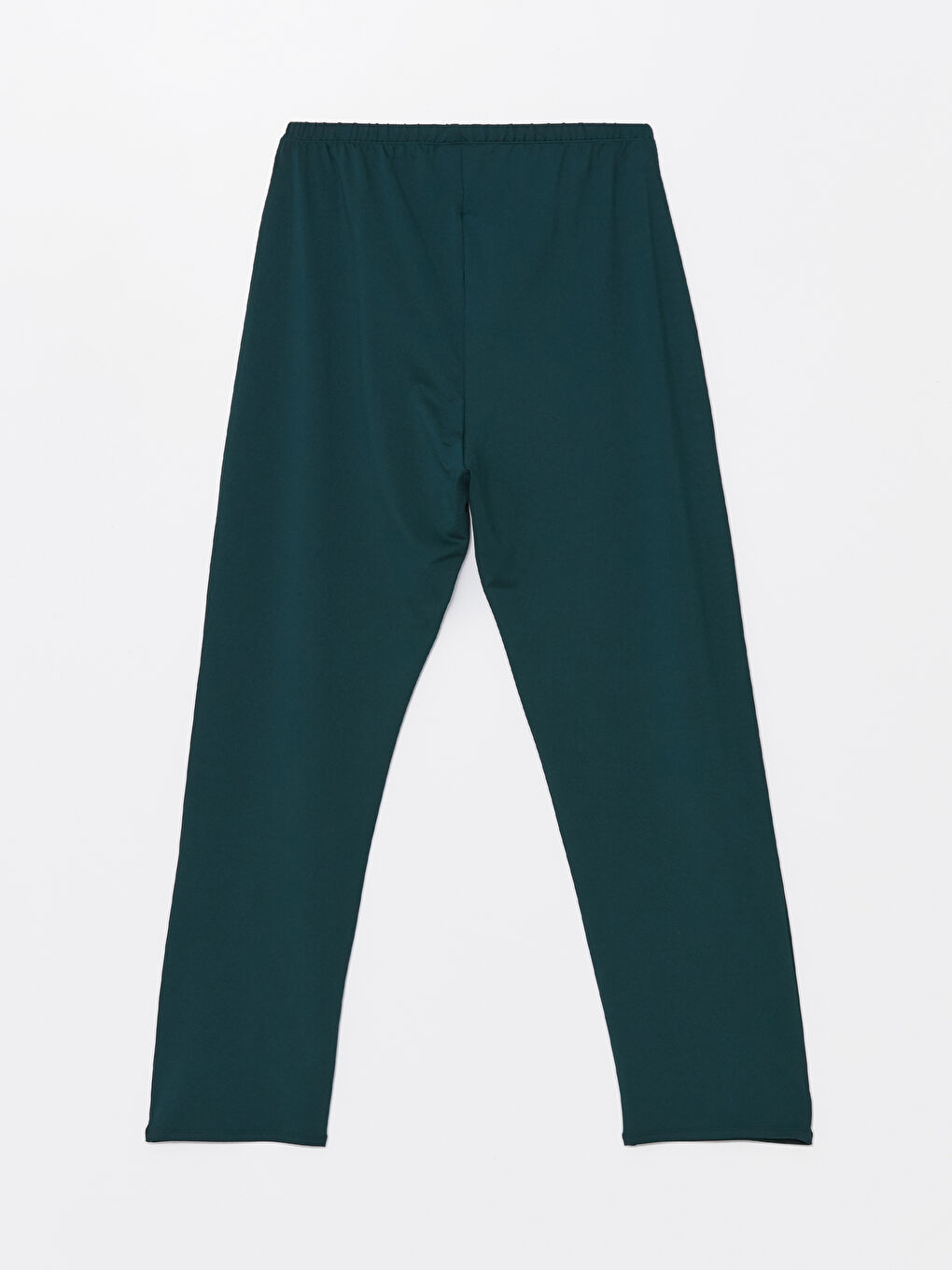 Yeşil Kadın Beli Lastikli Tesettür Mayo Altı-1