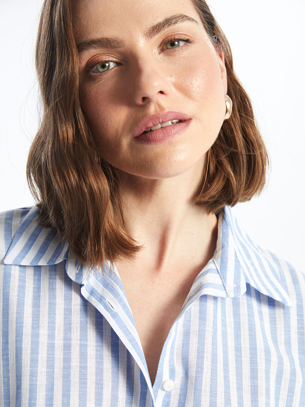 売れ筋商品|||エンヴィ シャツ レディース トップス ENMASS - Button-down blouse - tinted blue CD053_WX0596?hei=850&crop=0,0,