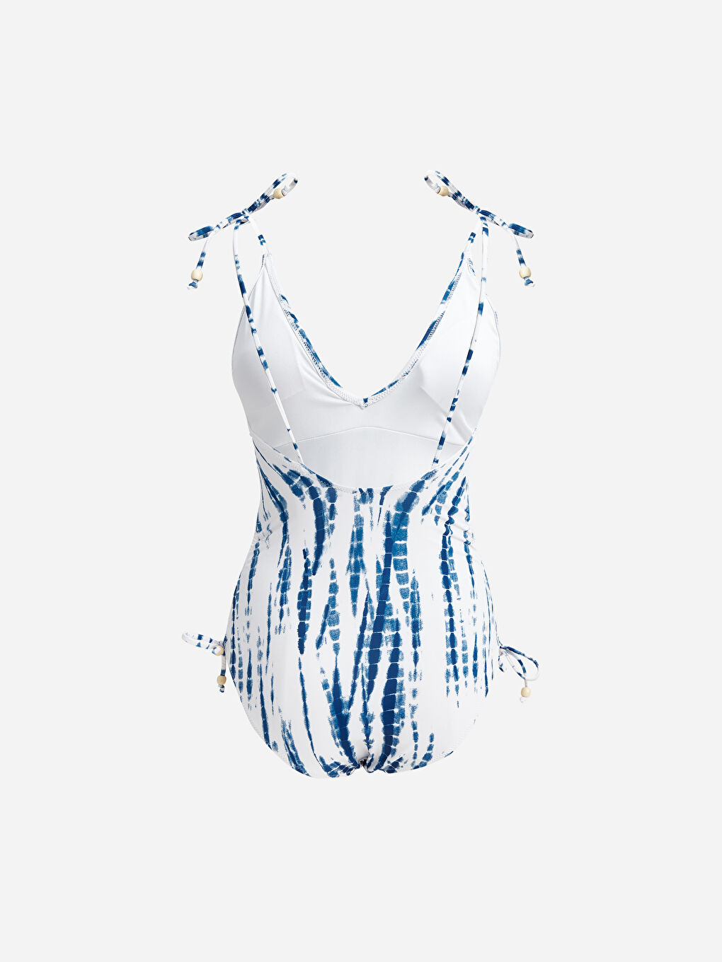 Maillot de Bain pour Femmes Imprimé à Encolure en V-1