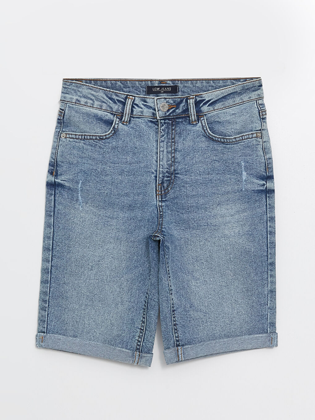 LCW Jeans Bermuda Fit Women's Denim Shorts -S4DY26Z8-507