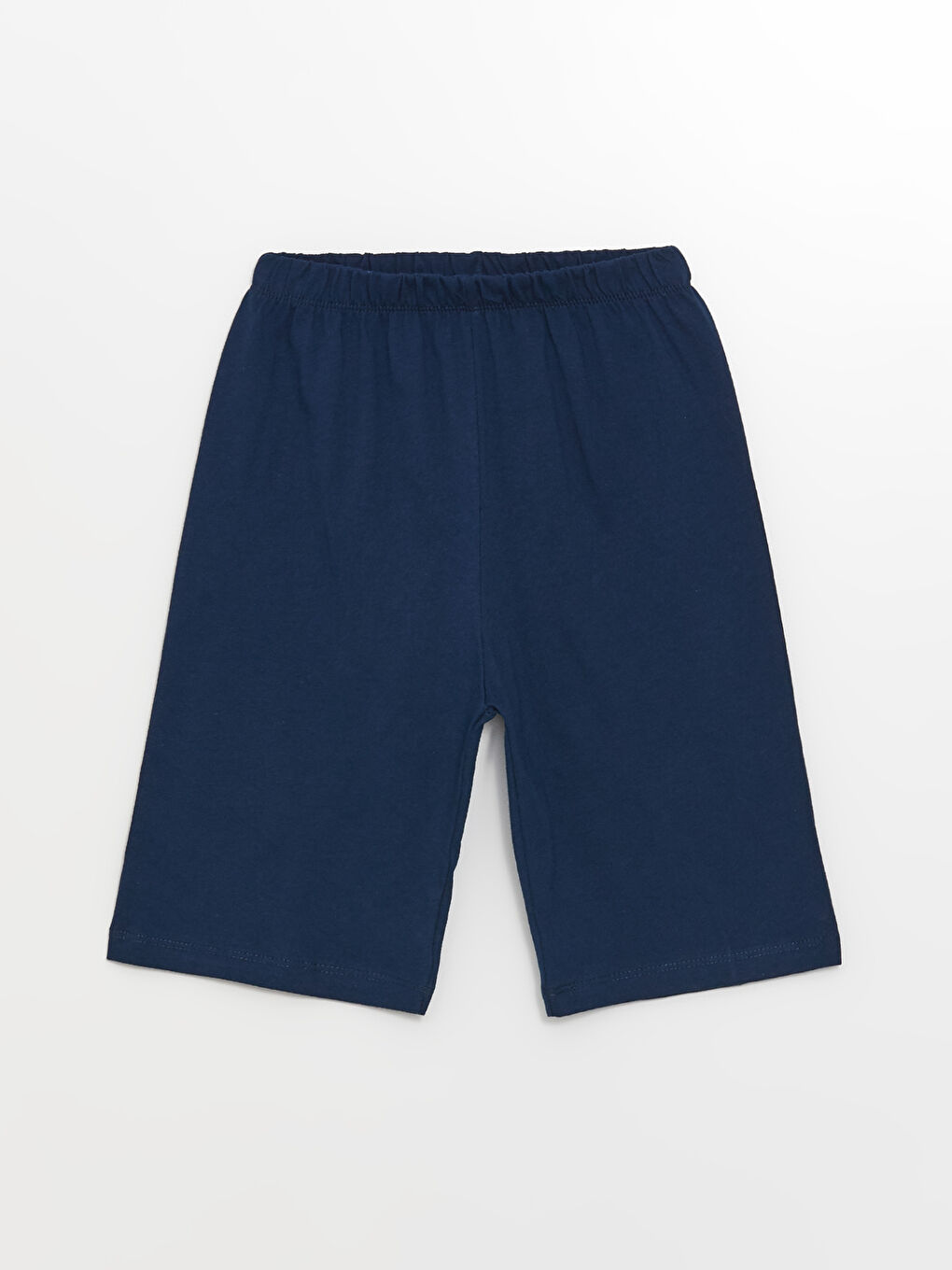 Lacivert Beli Lastikli Erkek Çocuk Pijama Şort