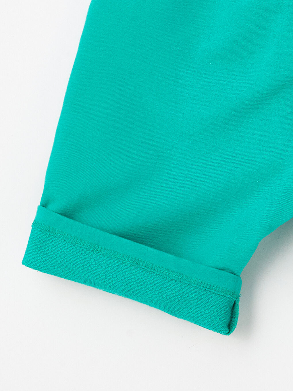 Yeşil Beli Lastikli Baskılı Erkek Bebek Şort-2