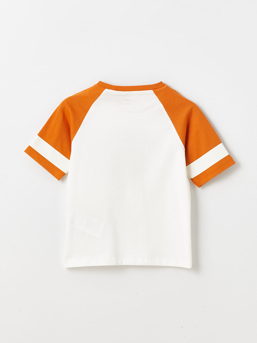 Crew Neck Printed Baby Boy T-Shirt and Shorts 2-Pack Set -S4EA43Z1-R9J